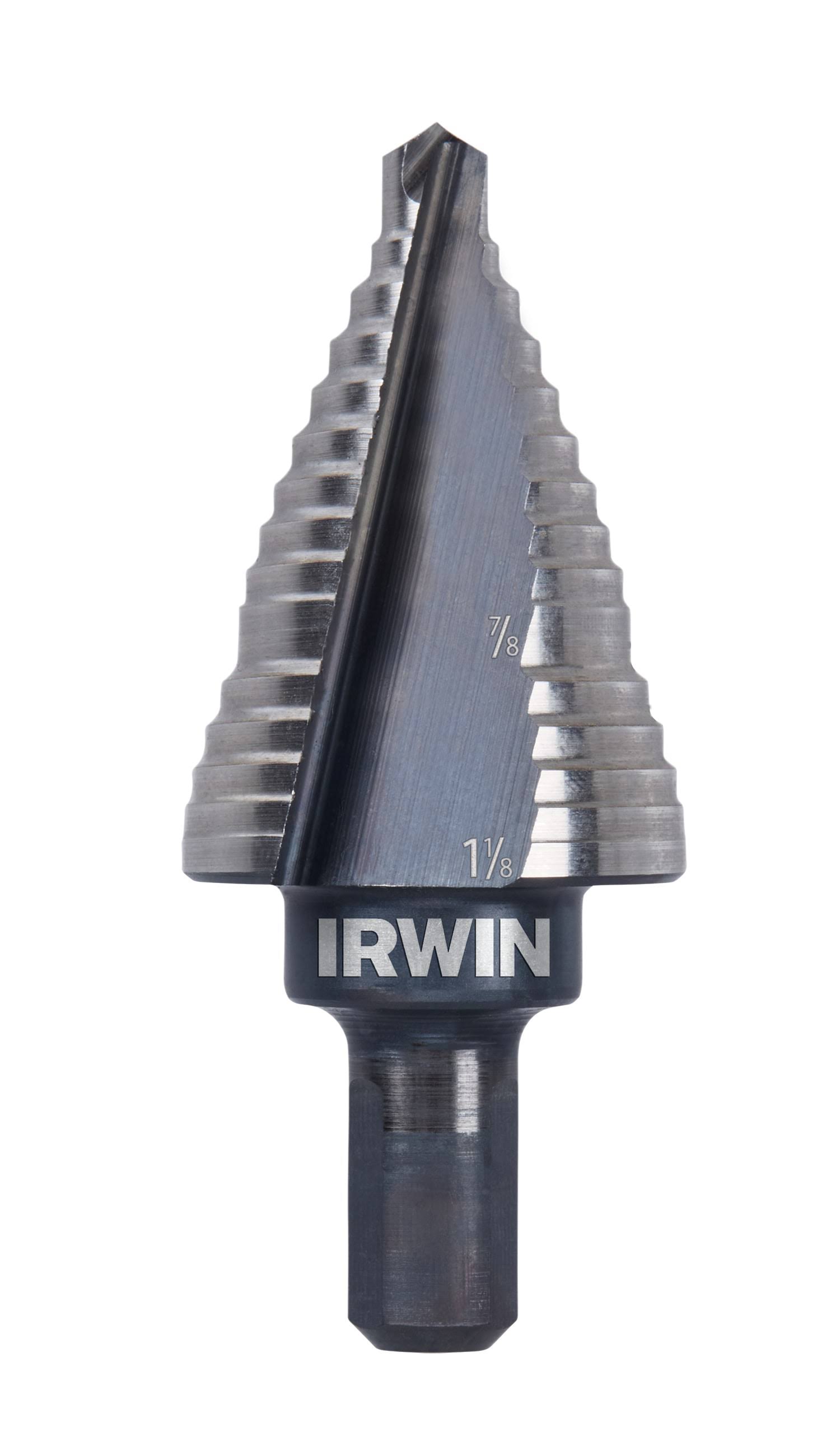 Irwin Unibit 3/8-in 2-Step Drill Bit (7/8-in and 1-1/8-in)