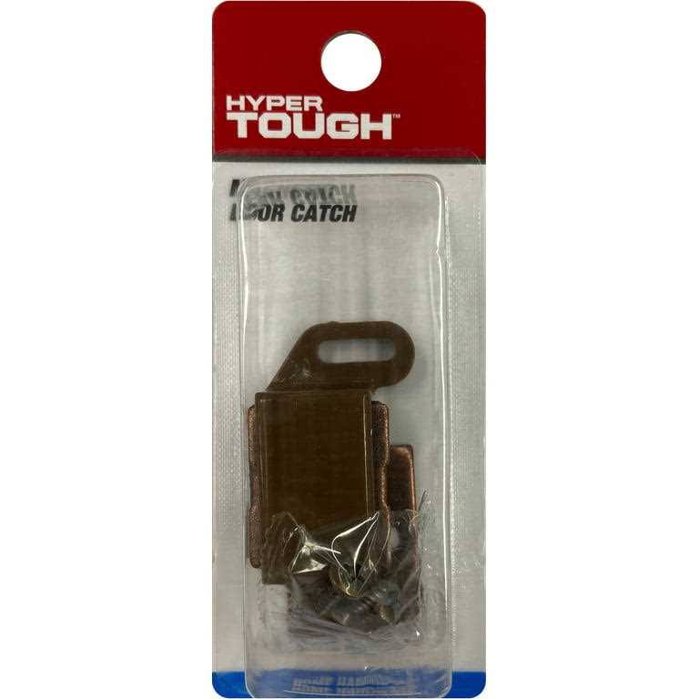 Hyper Tough Magnetic Door Catch, Brown, 1 Pack