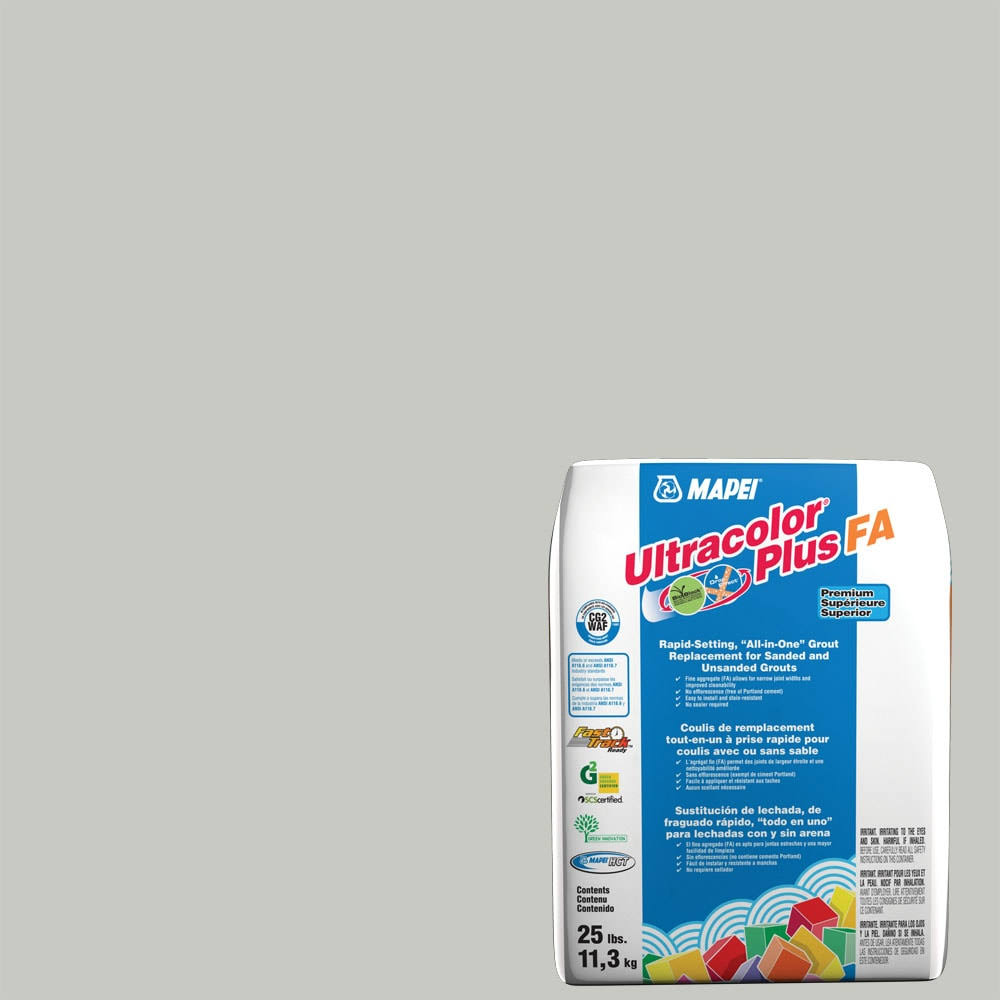 Mapei Ultracolor Plus Fa 25-lb Warm Gray All-in-One Grout | 6BU009311