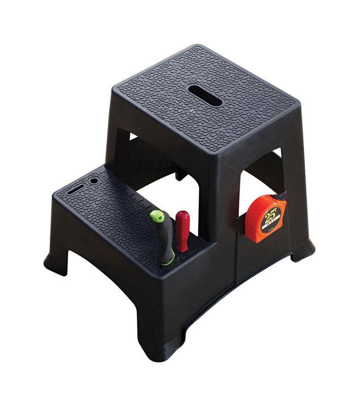 Farm & Ranch FRP-2 Two Step Stool, Black