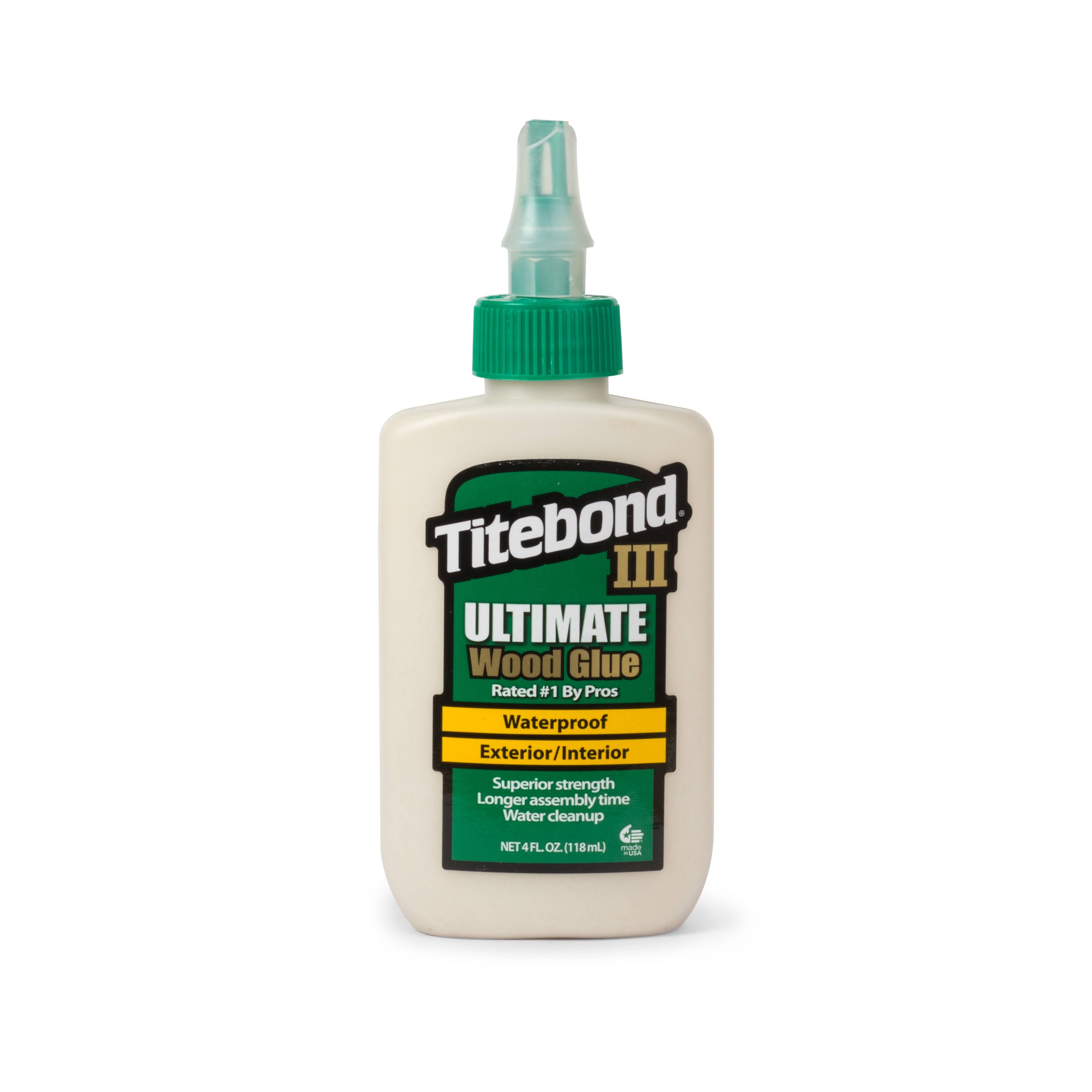 Franklin Titebond III Ultimate Wood Glue- 4 fl oz bottle