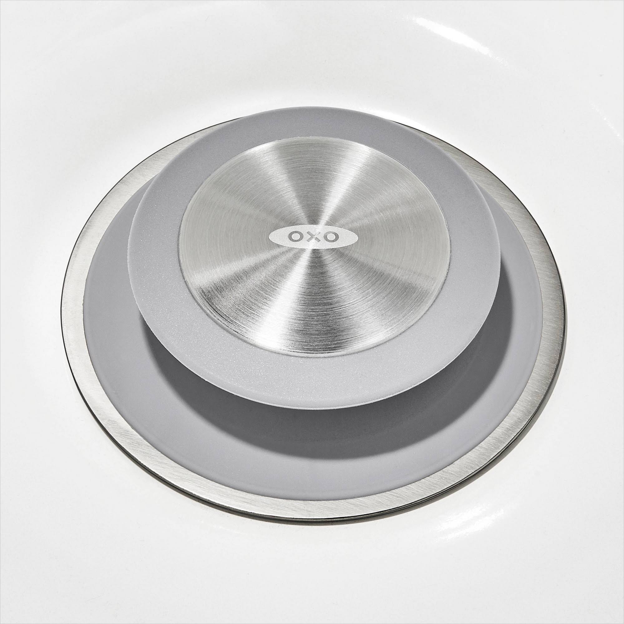 Hair Catch Drain Protector Gray- OXO