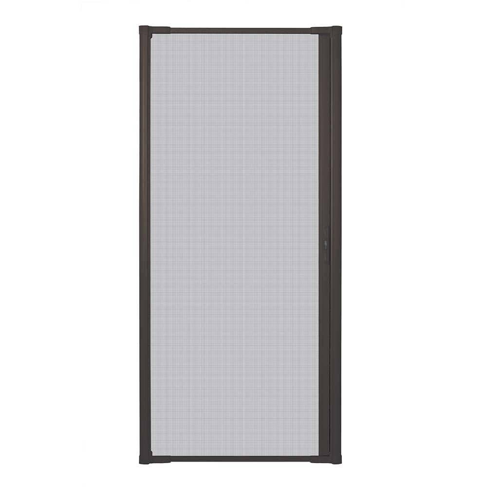 Andersen Luminaire Retractable Insect Screen- Single Door Width in Bronze