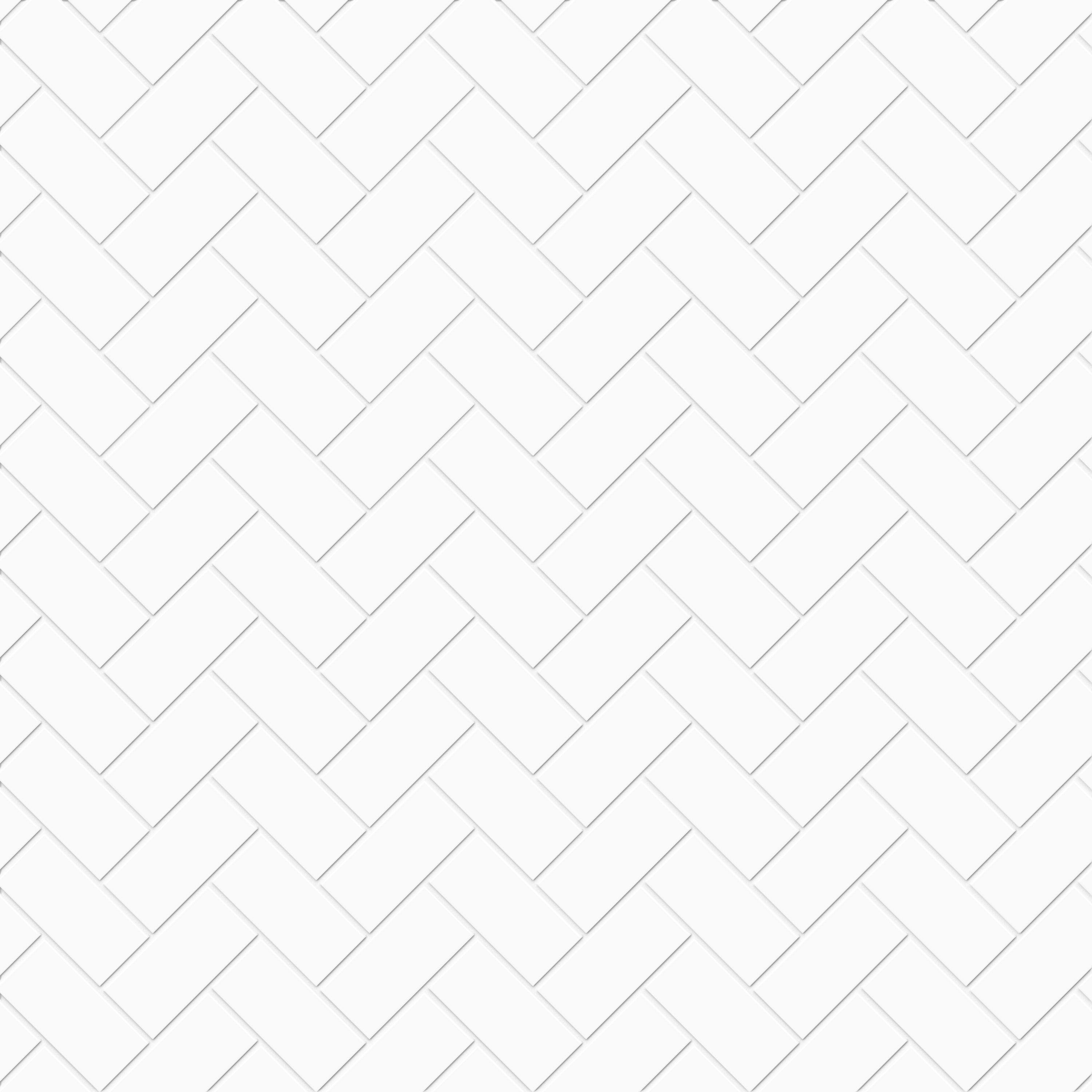 Satori Hudson 11-in x 11-in Glossy Porcelain Herringbone Subway Wall Tile (1-sq. ft/ Piece)
