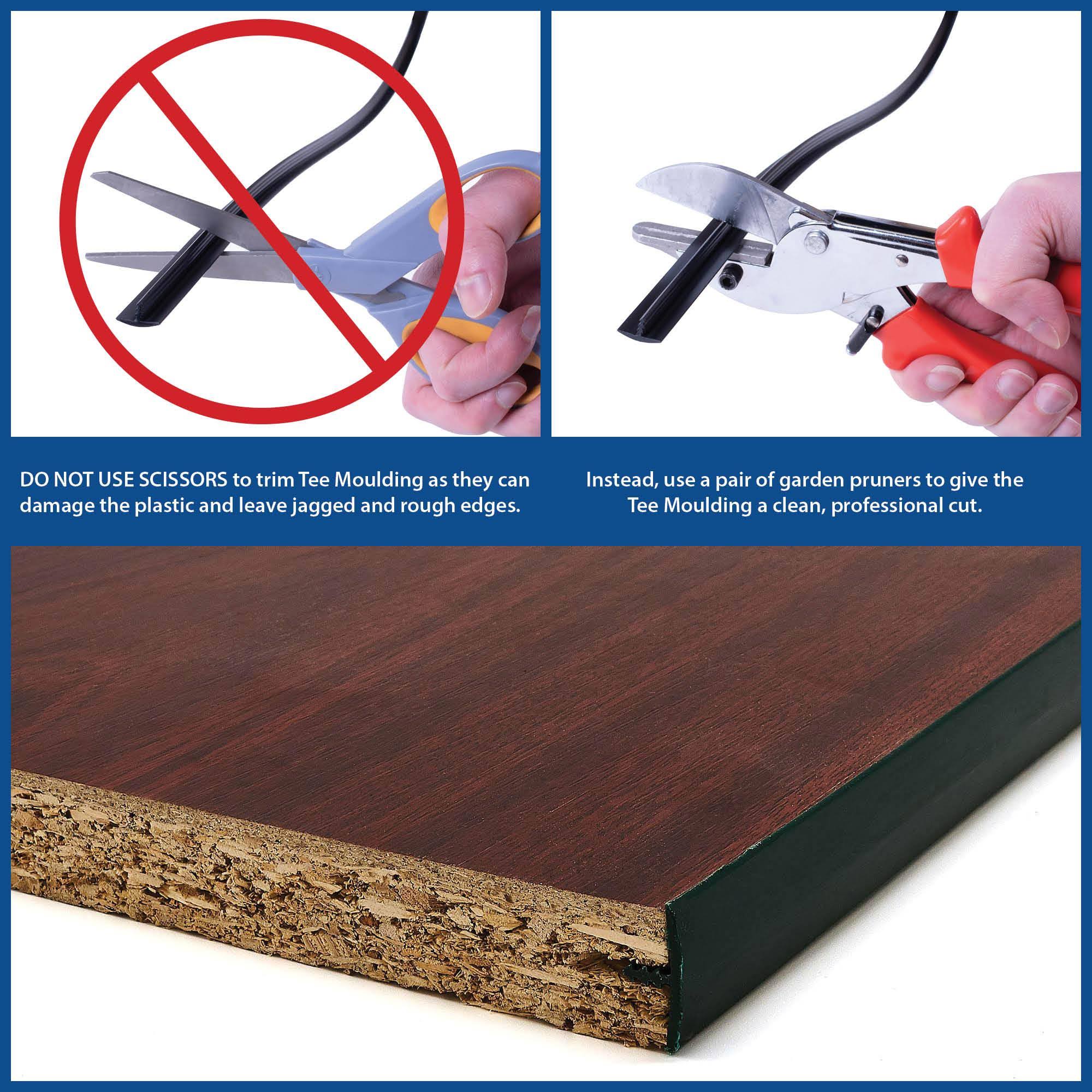 Outwater 25-ft Black 13/16-in Center Barb Tee Moulding T Molding Hobbyist Pack, Small Projects, Arcade Machines and Tables | 3P1.27.00033