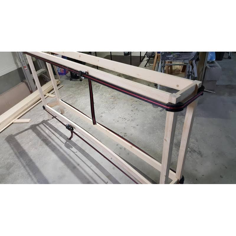 Pittsburgh 66220 1 inch x 15' Ratcheting Band Clamp