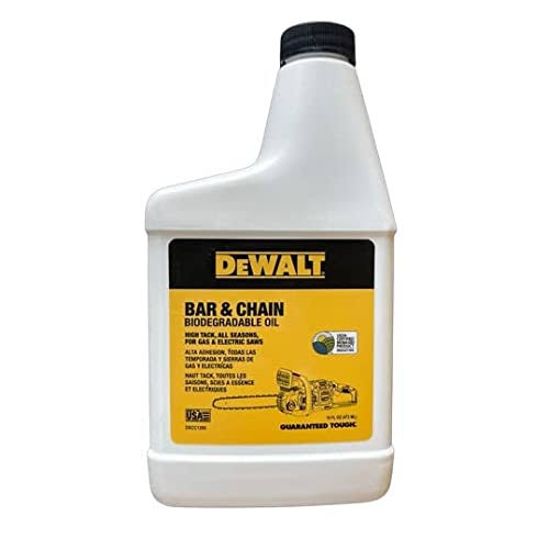 DeWalt Bar & Chain Biodegradable Oil 16oz