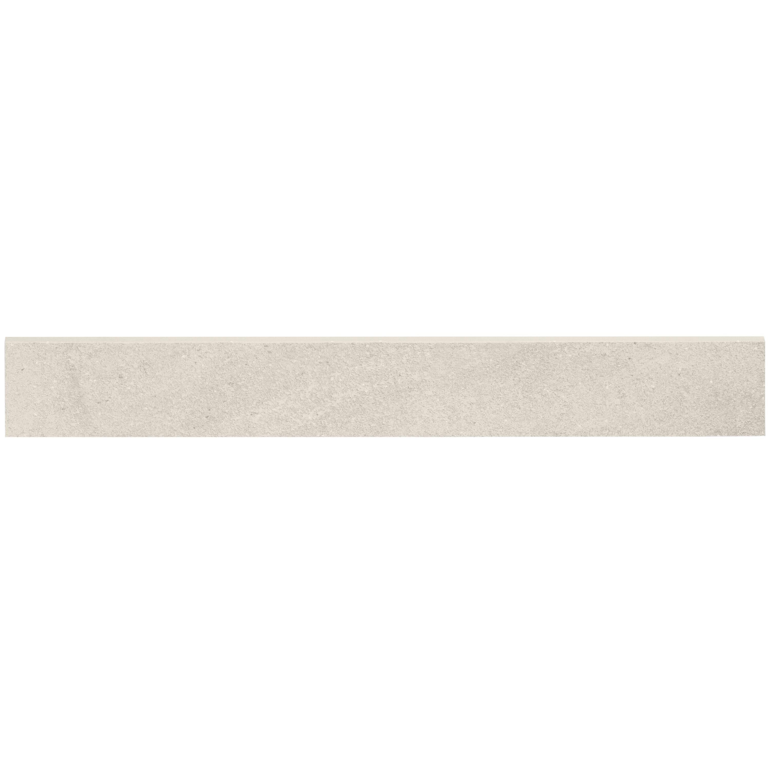 Ivy Hill Tile Dominion Linen Beige 3.14 in. x 23.62 in. Matte Limestone Look Porcelain Bullnose Wall Tile Trim