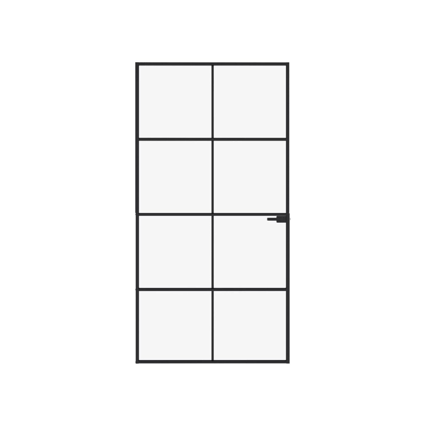 vidaXL Interior Door Black 40.2