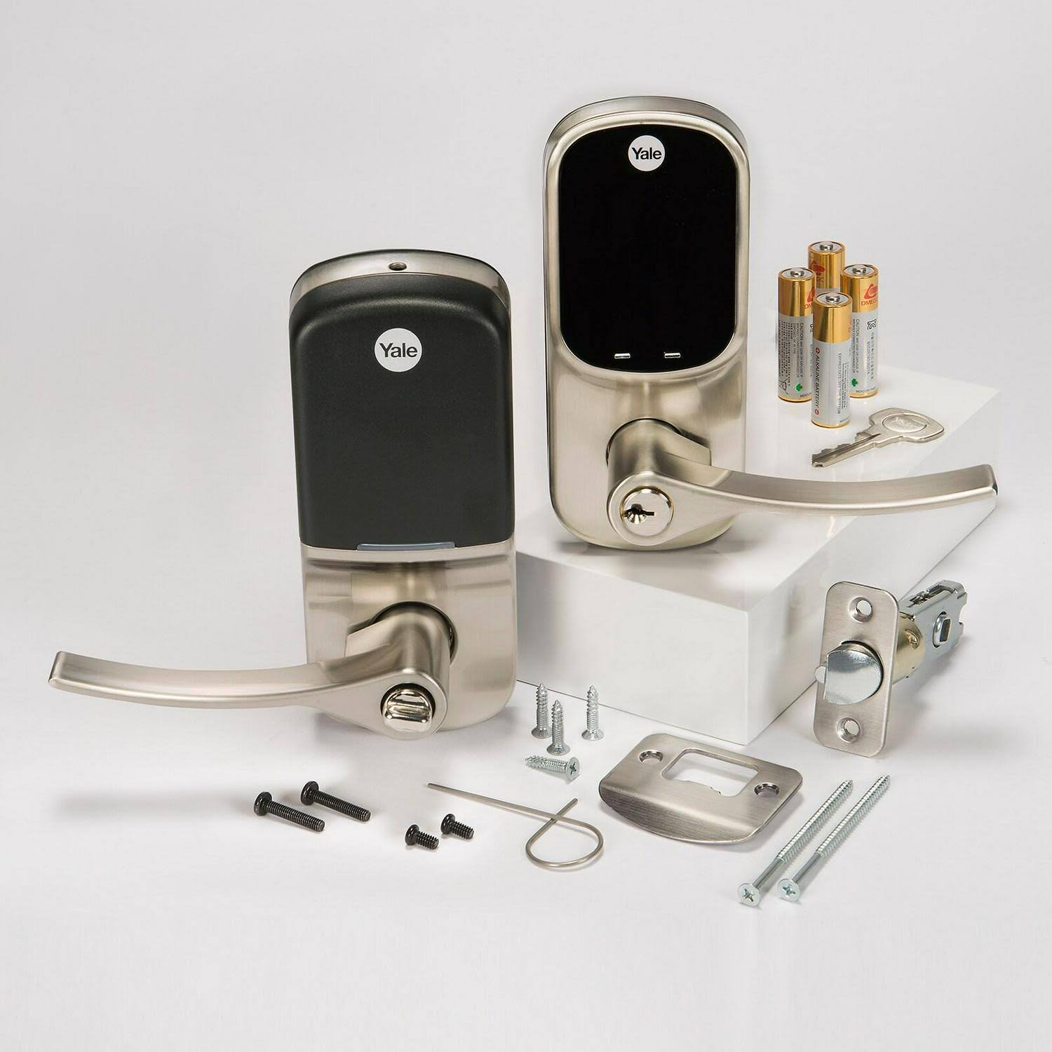 Yale Assure Touchscreen Keypad Lever Lock, Satin Nickel