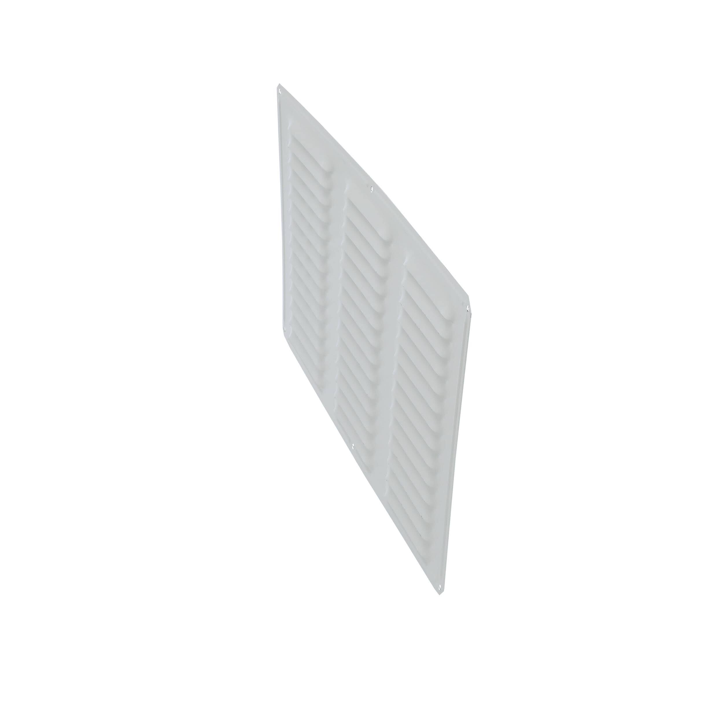 Air Vent Aluminum Undereave Vent 84211, White, 8