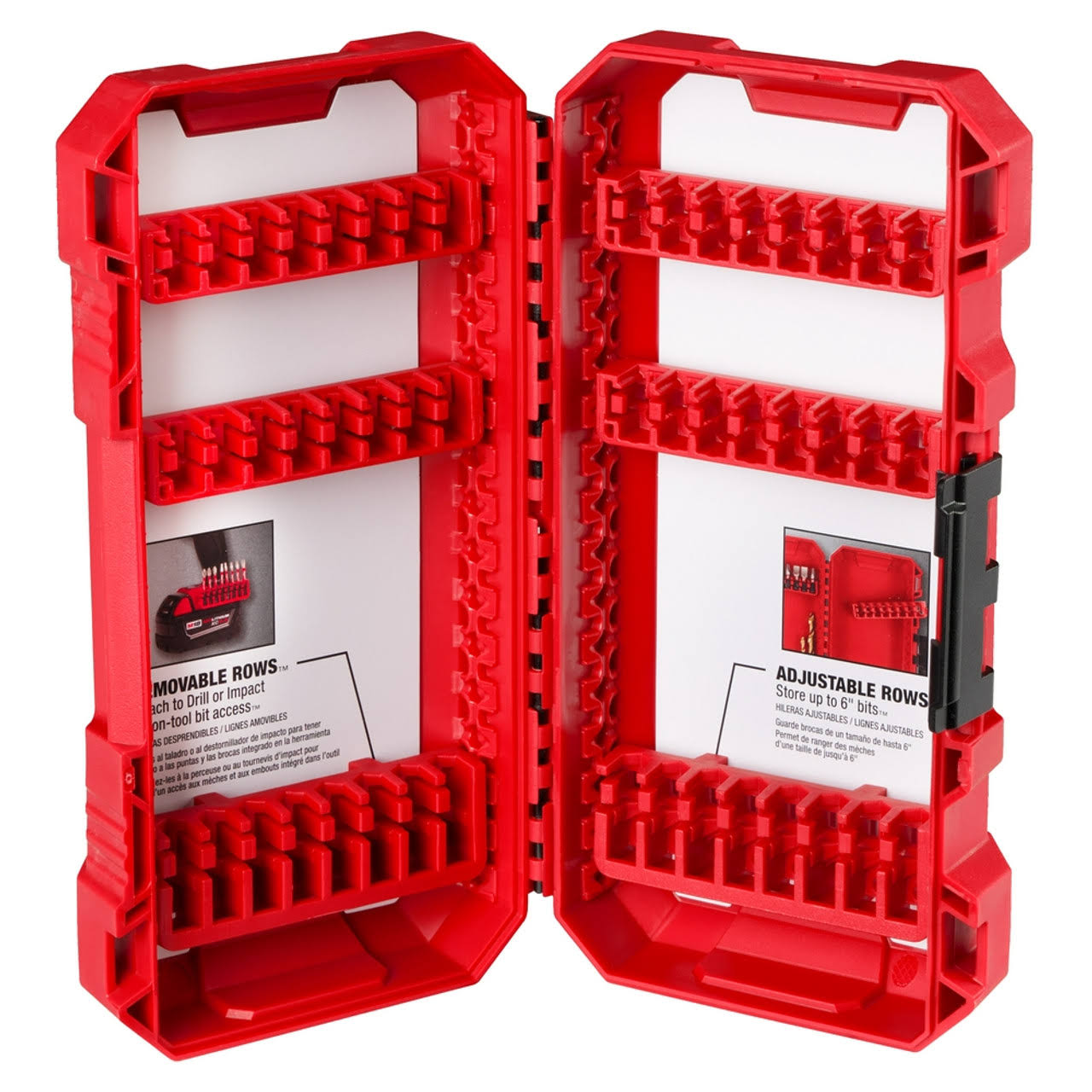 Milwaukee 48-32-9921 Customizable Medium Case for Impact Driver Accessories