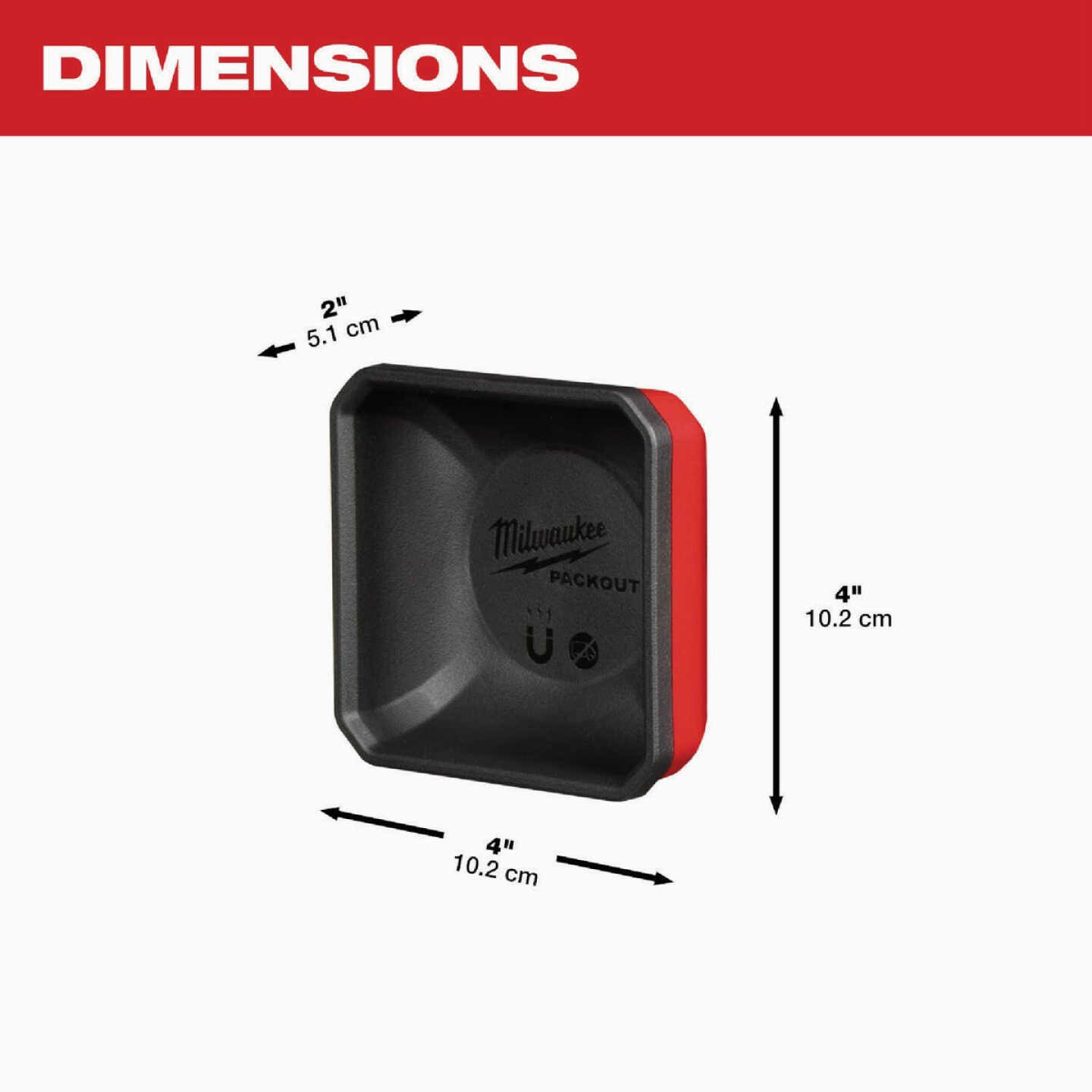 Milwaukee 48-22-8070 PACKOUT Magnetic Bin