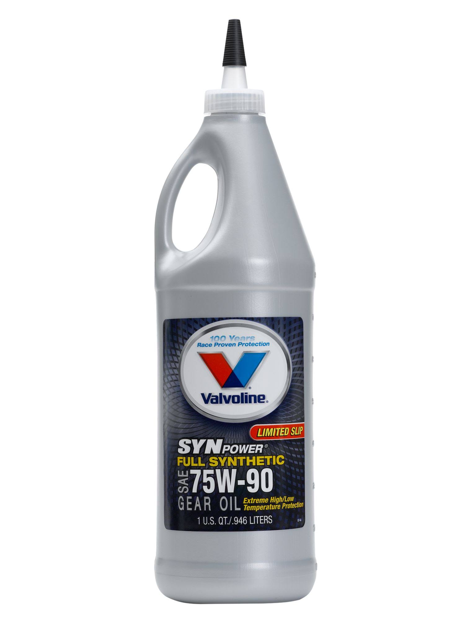 Valvoline Synpower 75w90 Gear Oil- 1 qt VV975