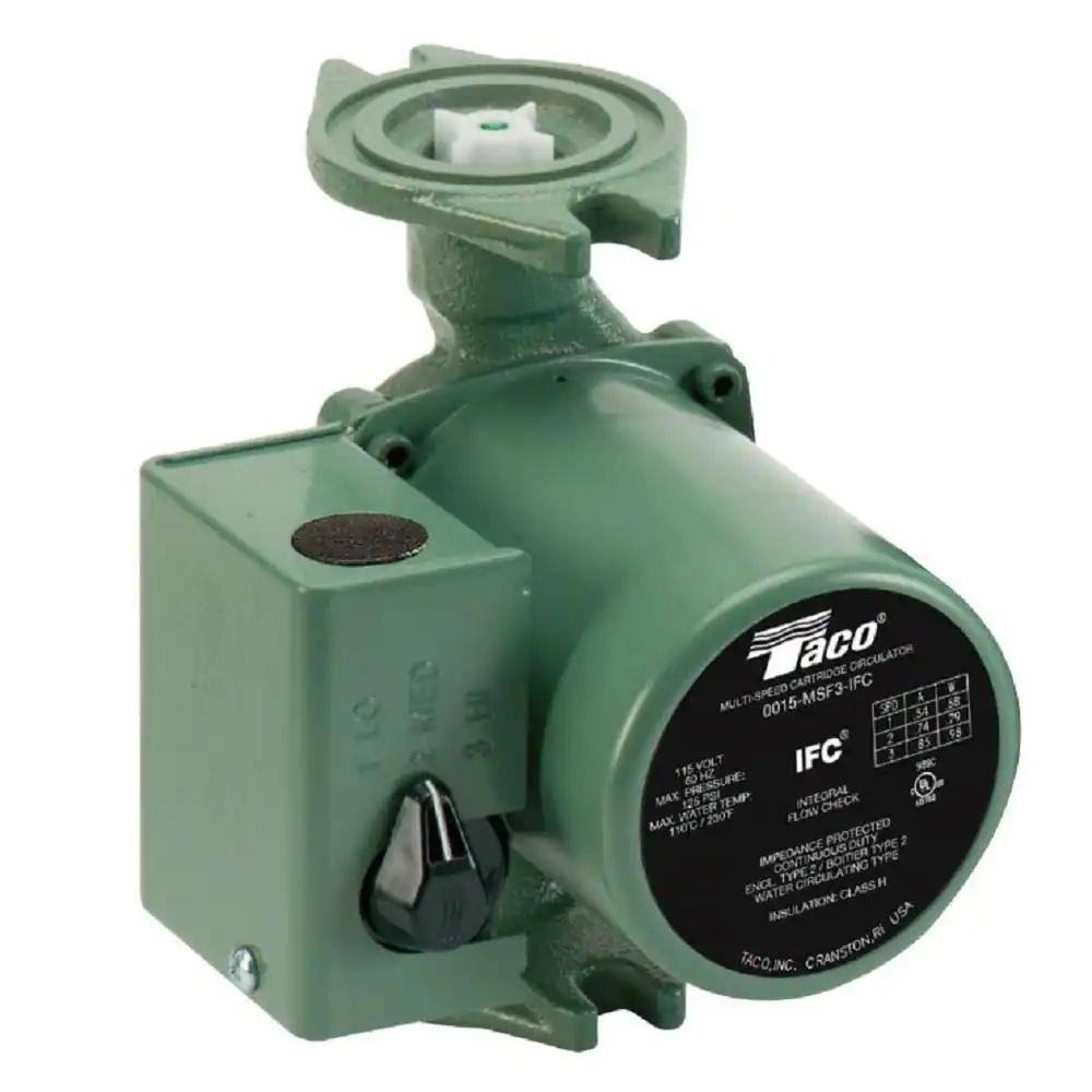 Taco 0015-MSF3-IFC 3-Speed Cast Iron Circulator