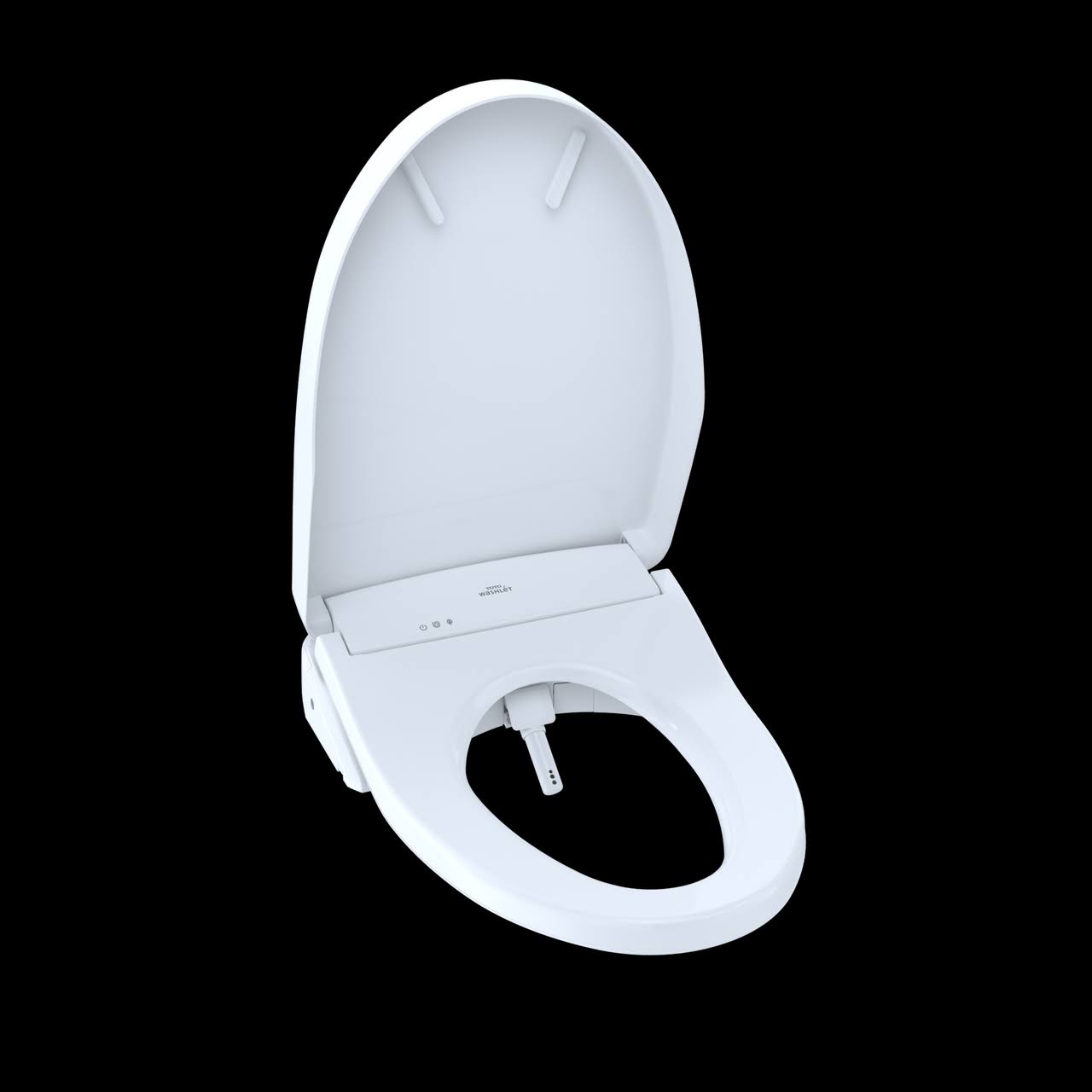 Toto SW3056T40#01 Washlet S550e Contemporary Elongated Bidet Toilet Seat with EWATER+- Cotton White