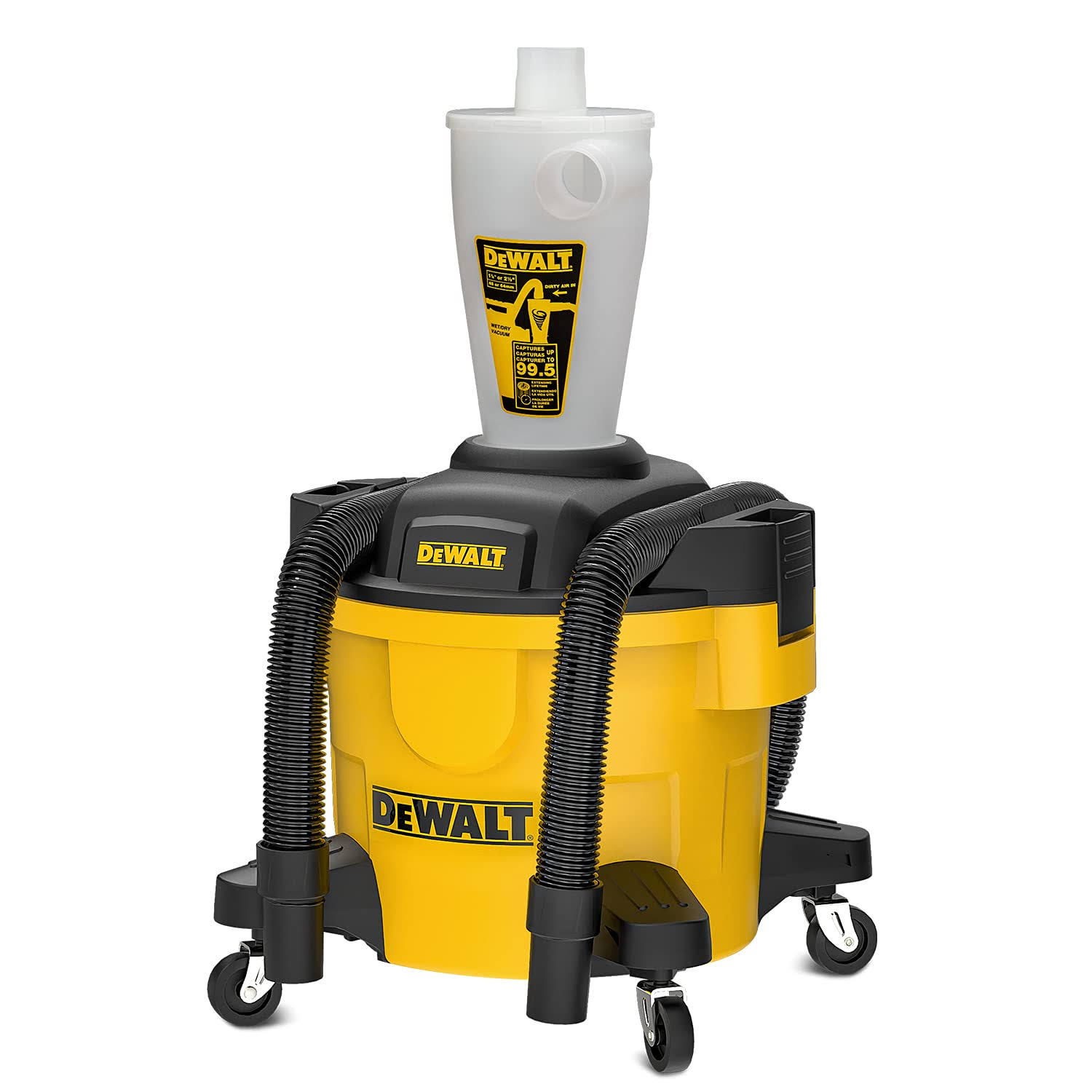 DeWalt Dust Separator with 6 gal. Poly Tank DXVCS002