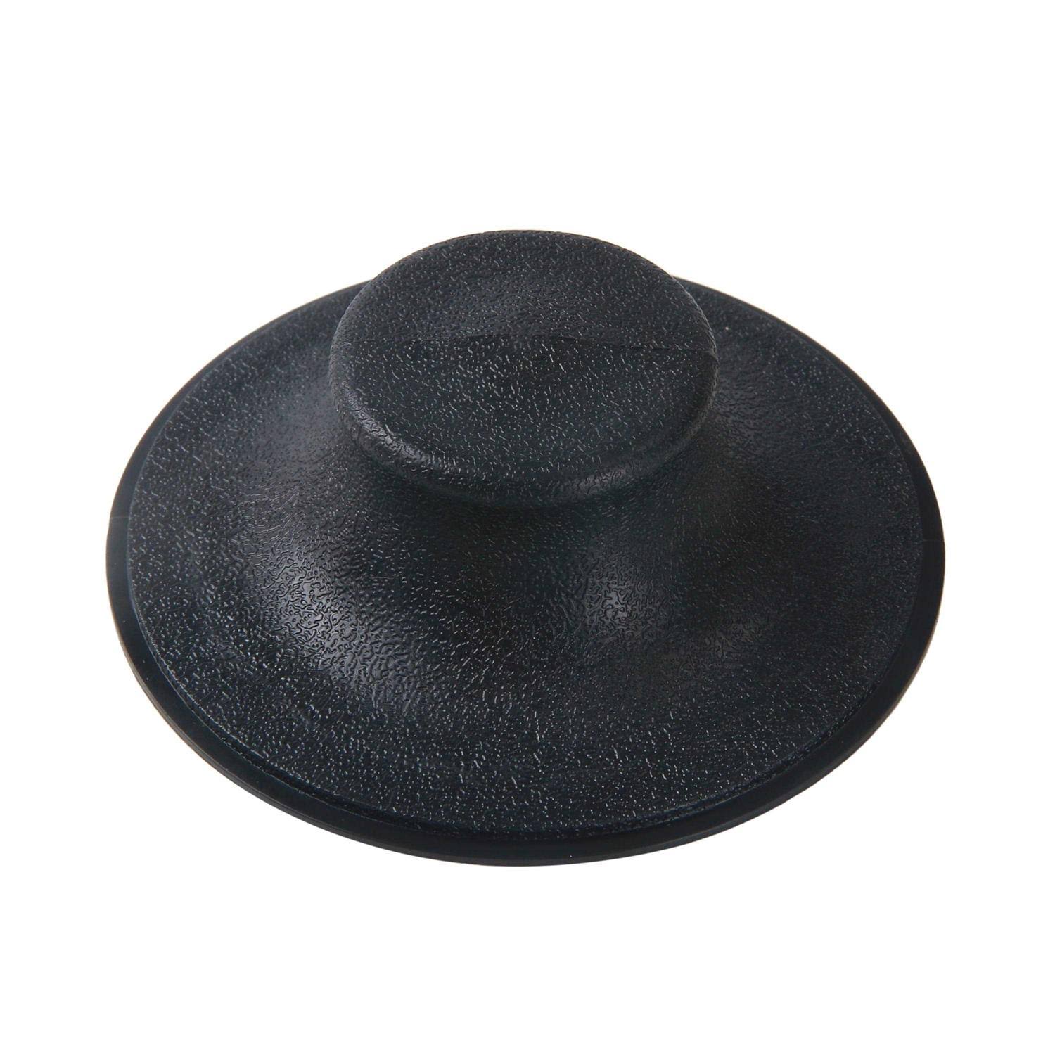 Mainstays Sink Stopper for Garbage Disposal Black Plastic