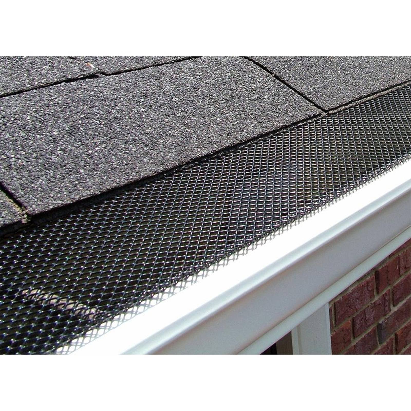 Amerimax Home Products 636025 Lock-In Gutter Guard, Black (Pack of 25)