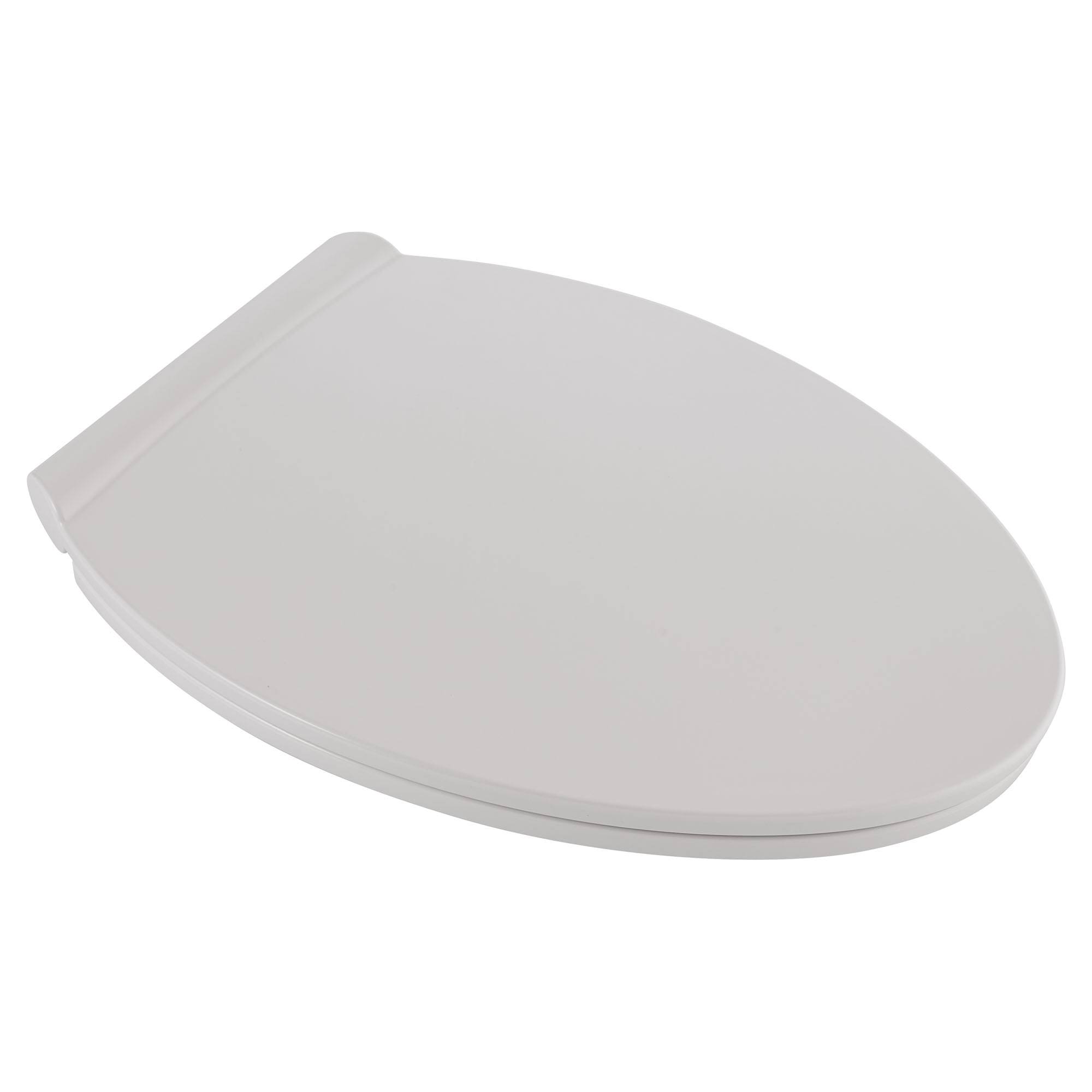 American Standard Contemporary Slow-Close Elongated Closed Front Toilet Seat with TriVantage in White