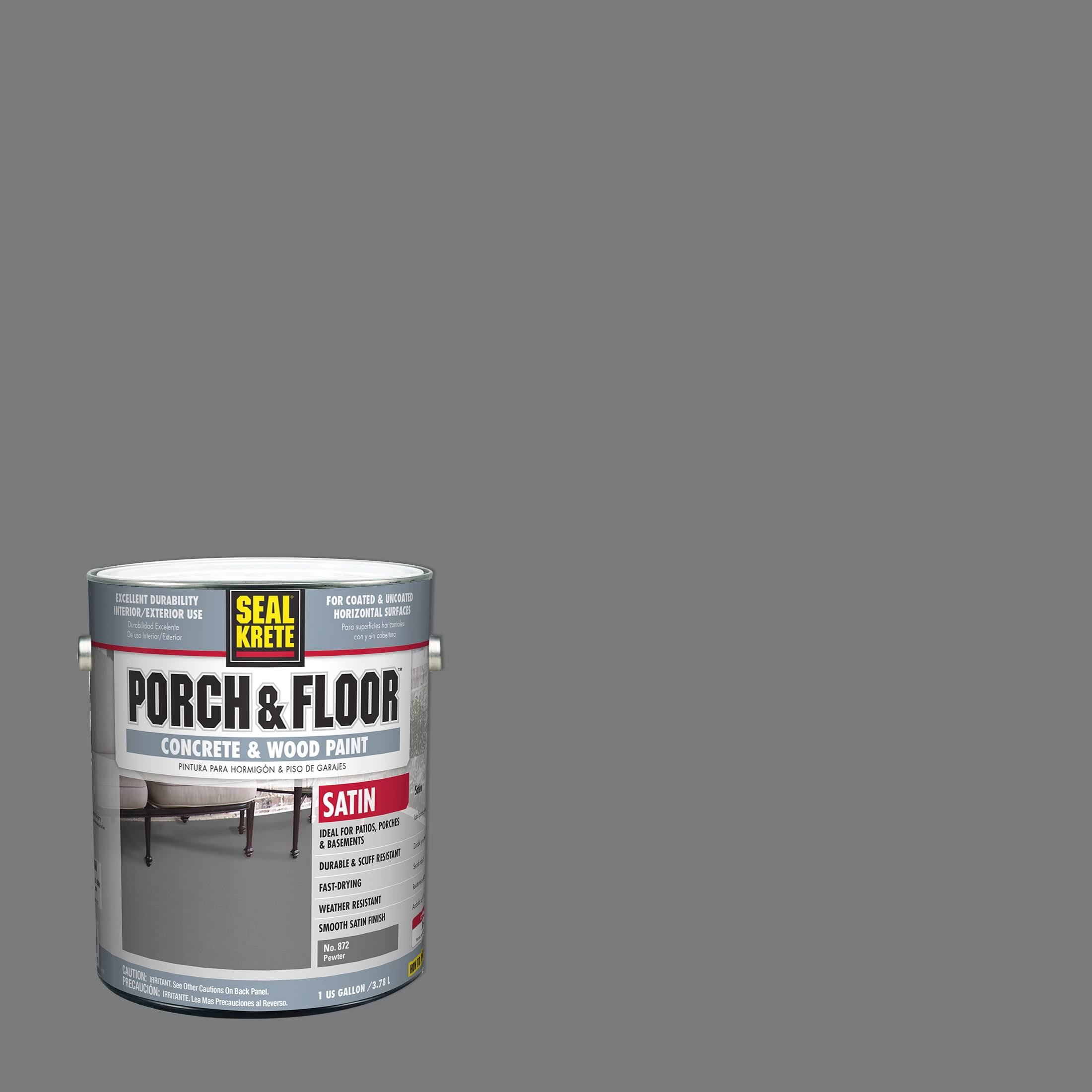 Seal-Krete 316127 Porch & Floor Satin Dove Gray Gallon