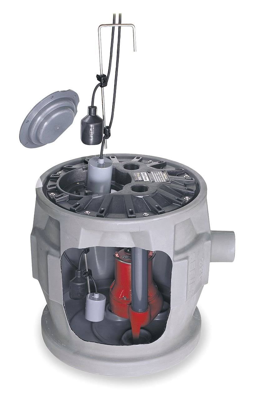 Liberty Pumps P382LE51 Sewage Package 1/2 HP 115V 12Amps