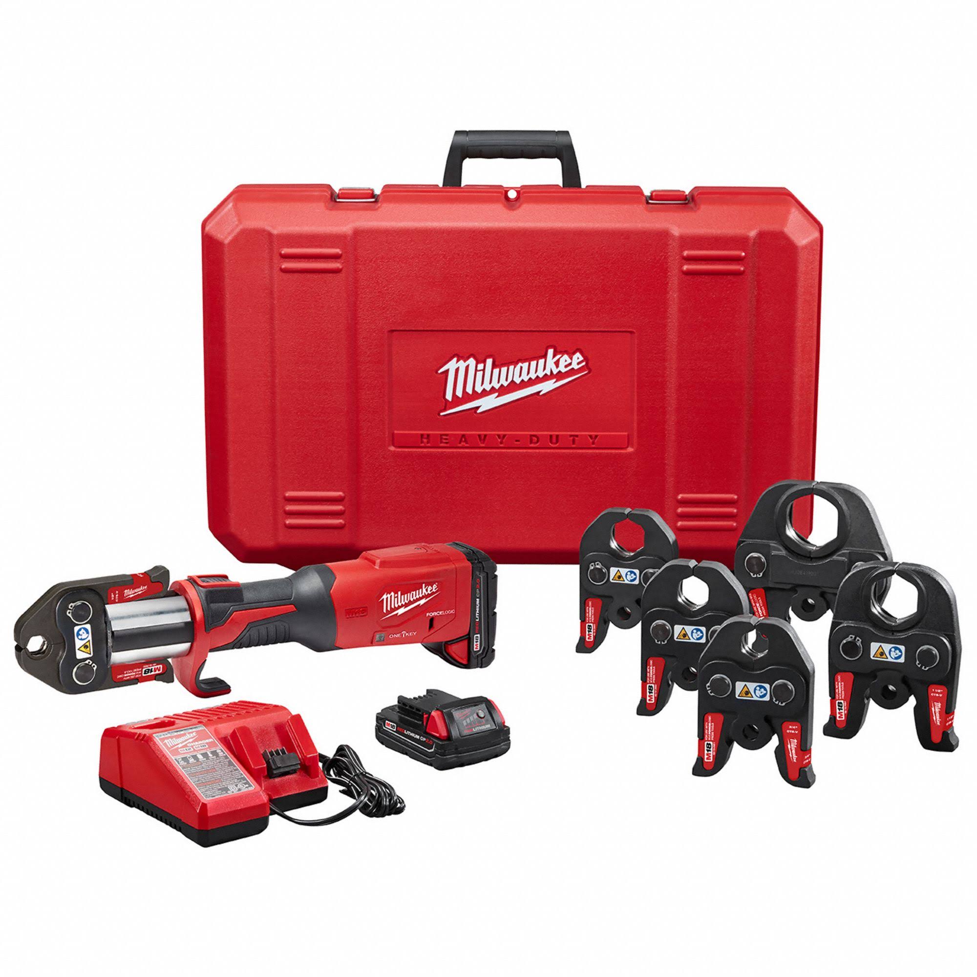 Milwaukee 2922-22 M18 Force Logic Press Tool with One-Key, 1/2