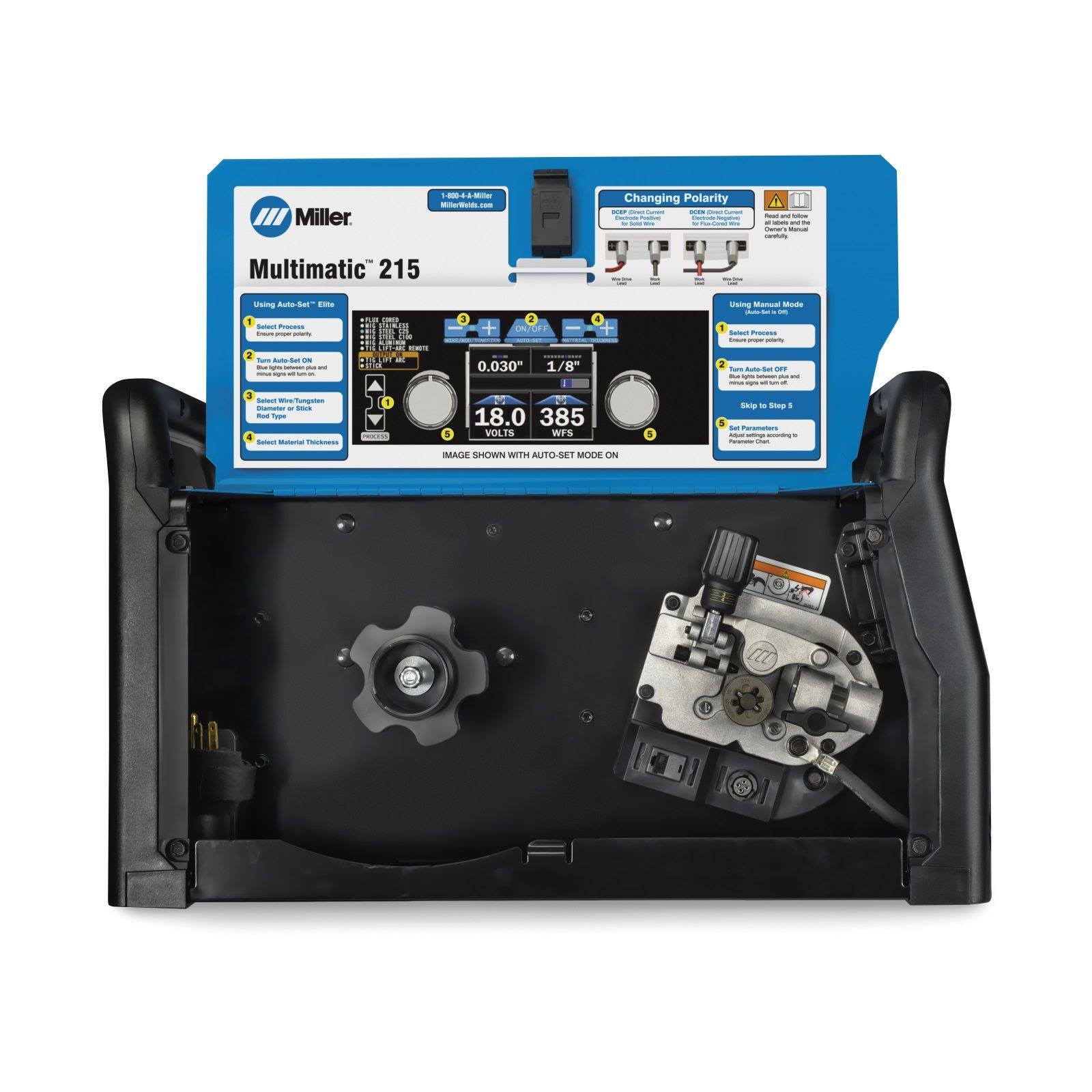 Miller Multimatic 215 Auto-Set Multiprocess Welder with TIG Package