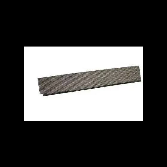 Amerimax Lock-In Gutter Guard, Black Steel, 3-ft.