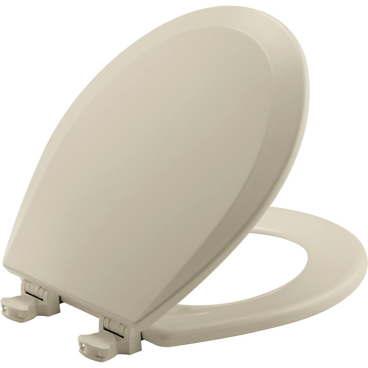 Church 540ec 006 Wood Round Toilet Seat in Bone