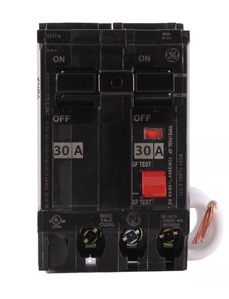 THQL2130GF1- GE- 30 Amp GFCI Circuit Breaker