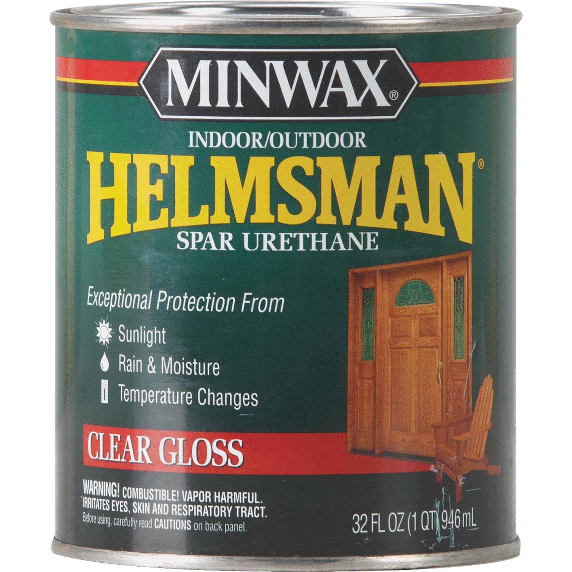 Helmsman Clear Gloss Spar Urethane- 1 quart