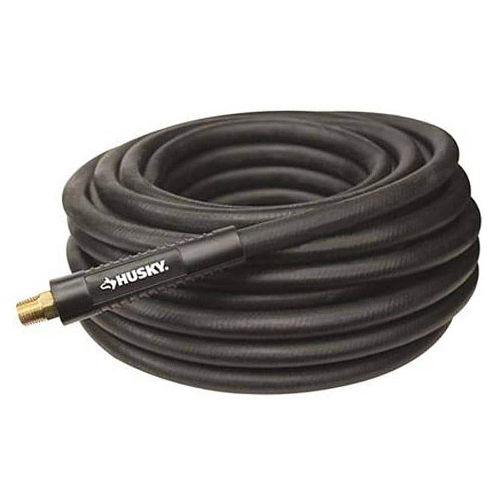 Husky 3/8 in. x 100 ft. Heavy-Duty Rubber Hose- Damaged Box