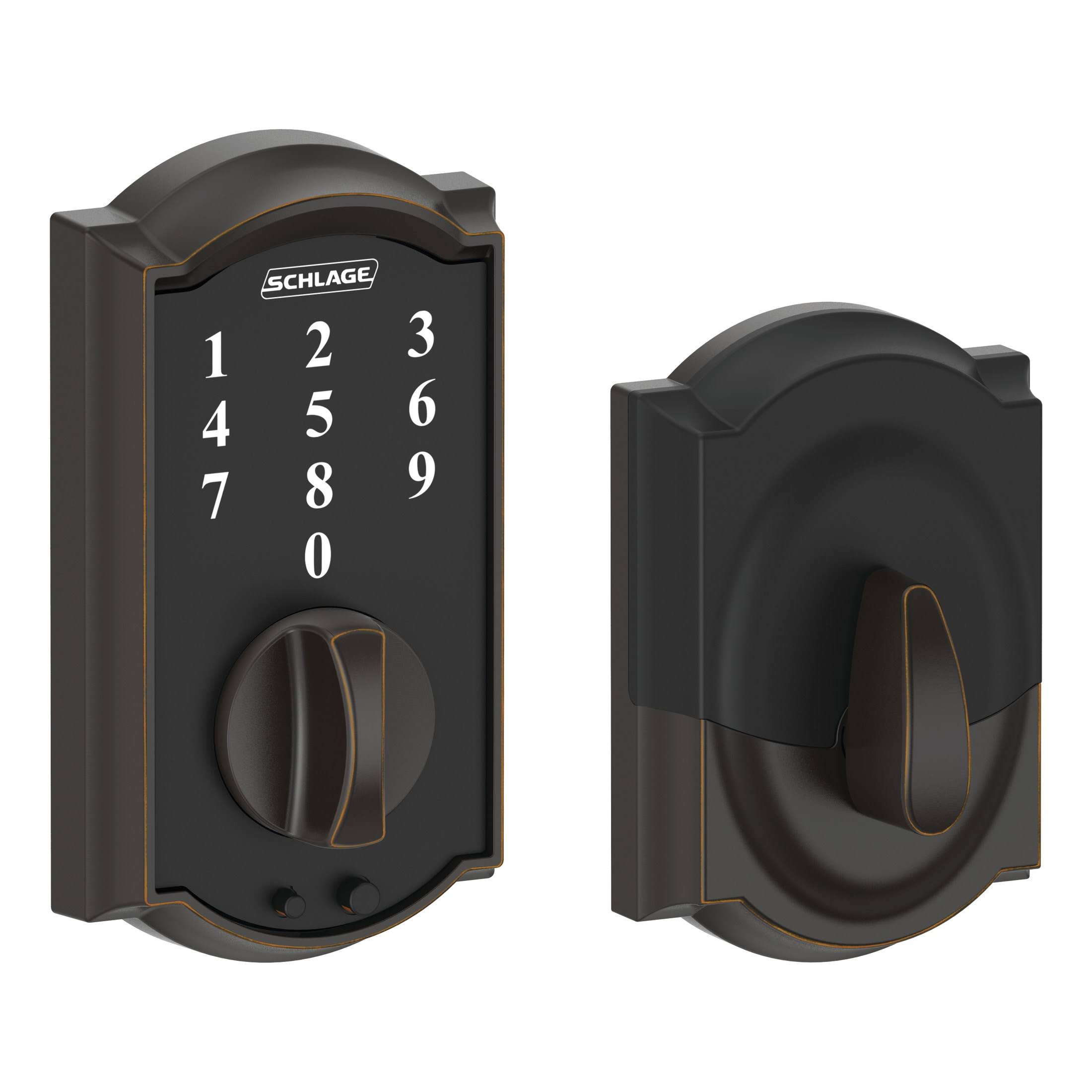 Schlage BE375 Camelot Touch Deadbolt