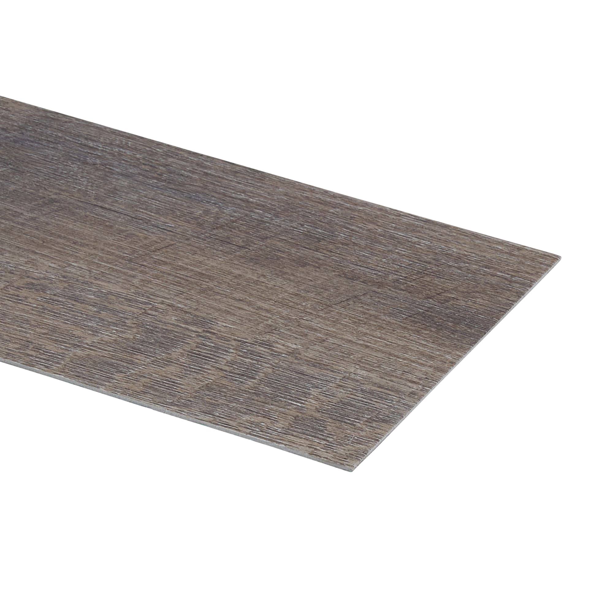 Style Selections Driftwood 6-in x 36-in Waterproof Peel and Stick Vinyl Plank Flooring (1.5-sq ft)