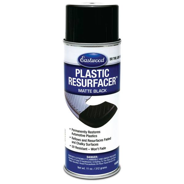 Eastwood Plastic Resurfacer Matte Black Aerosol