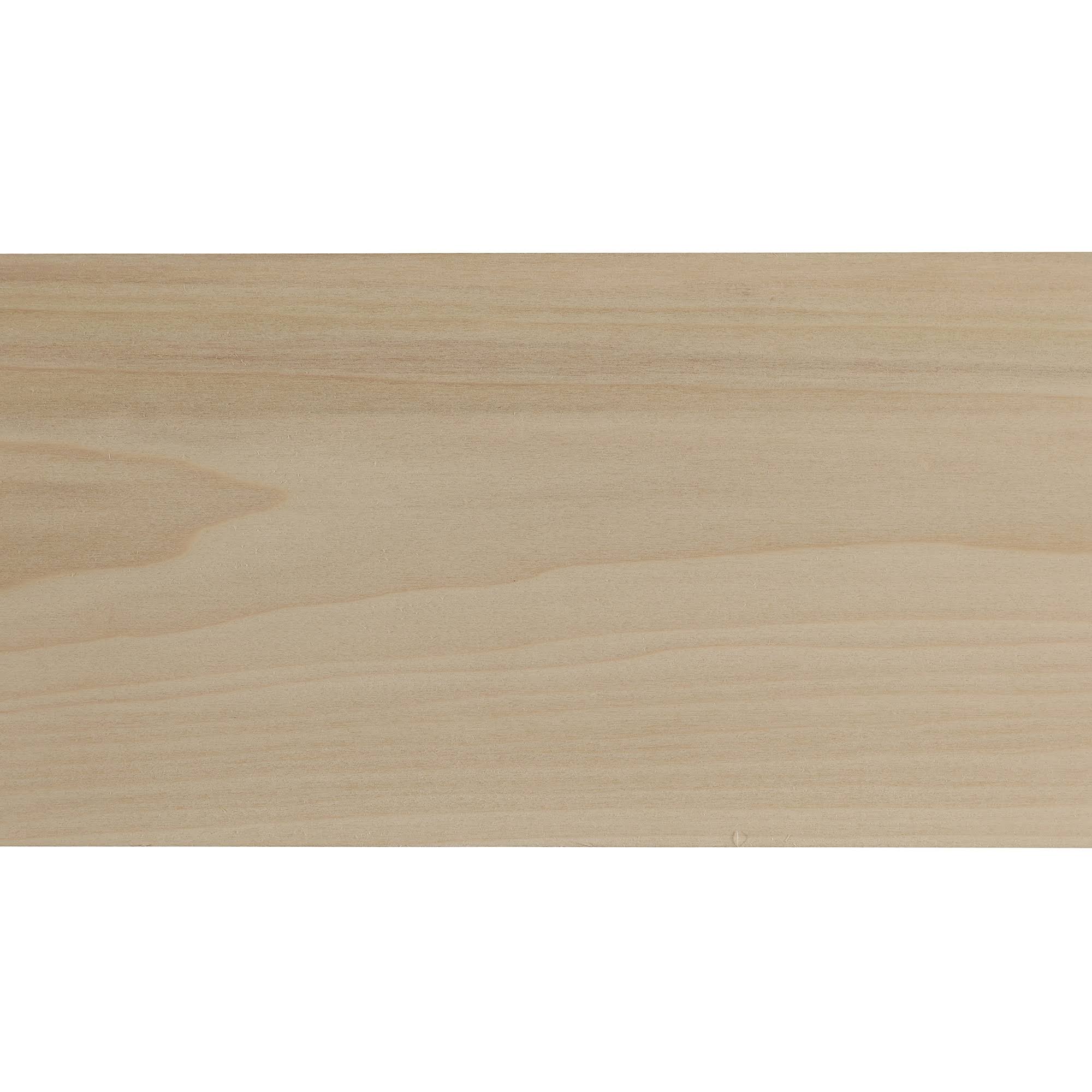 ReliaBilt 1-in x 12-in x 8-ft Square Unfinished Whitewood Board | 1368