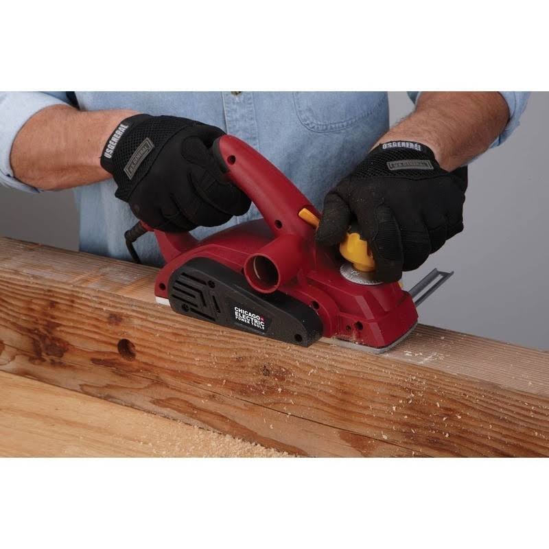 Chicago Electric Power Tools 7.5 Amp 3-1/4 in. Planer with Dust Bag