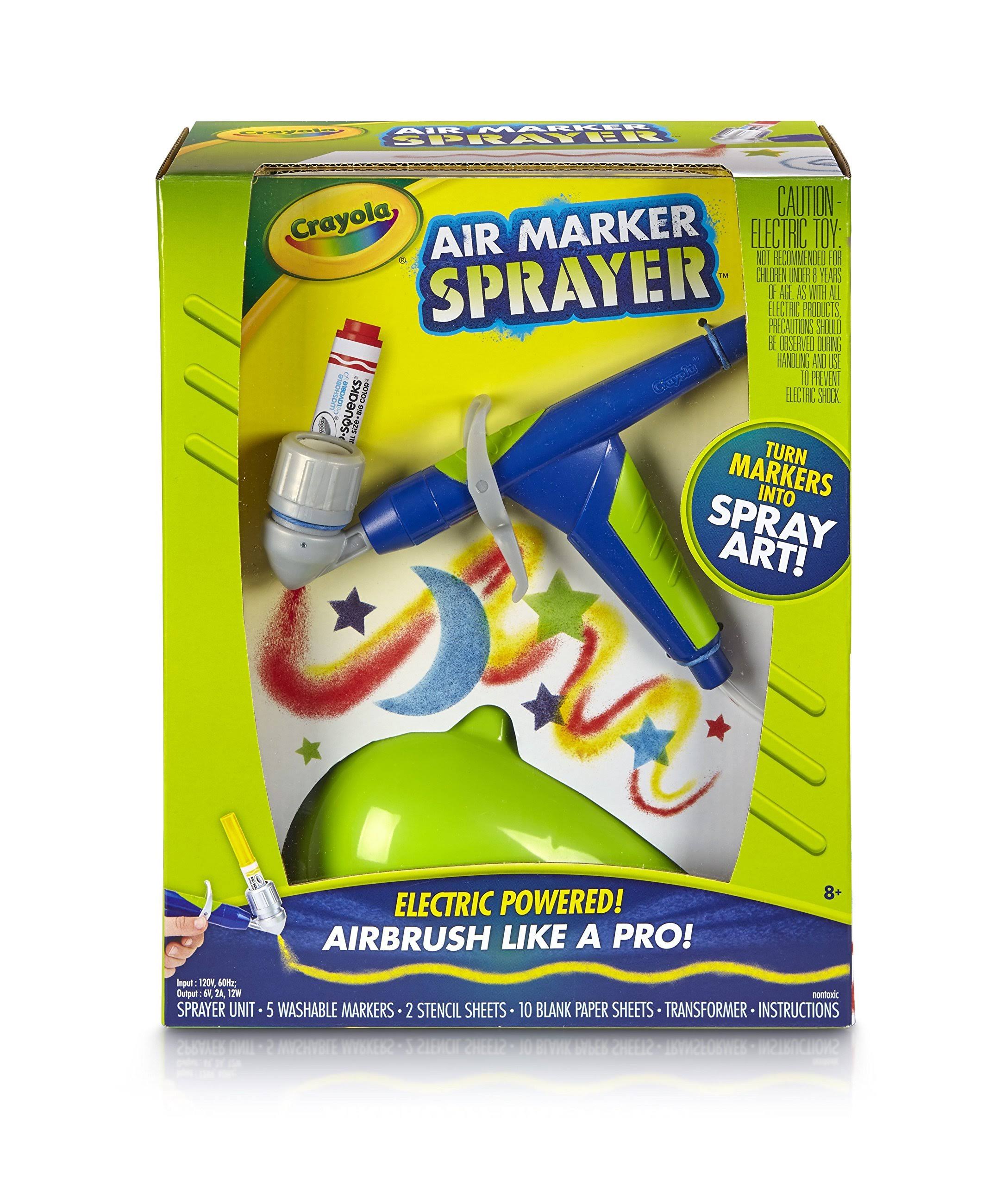 Crayola Air Marker Sprayer Airbrush