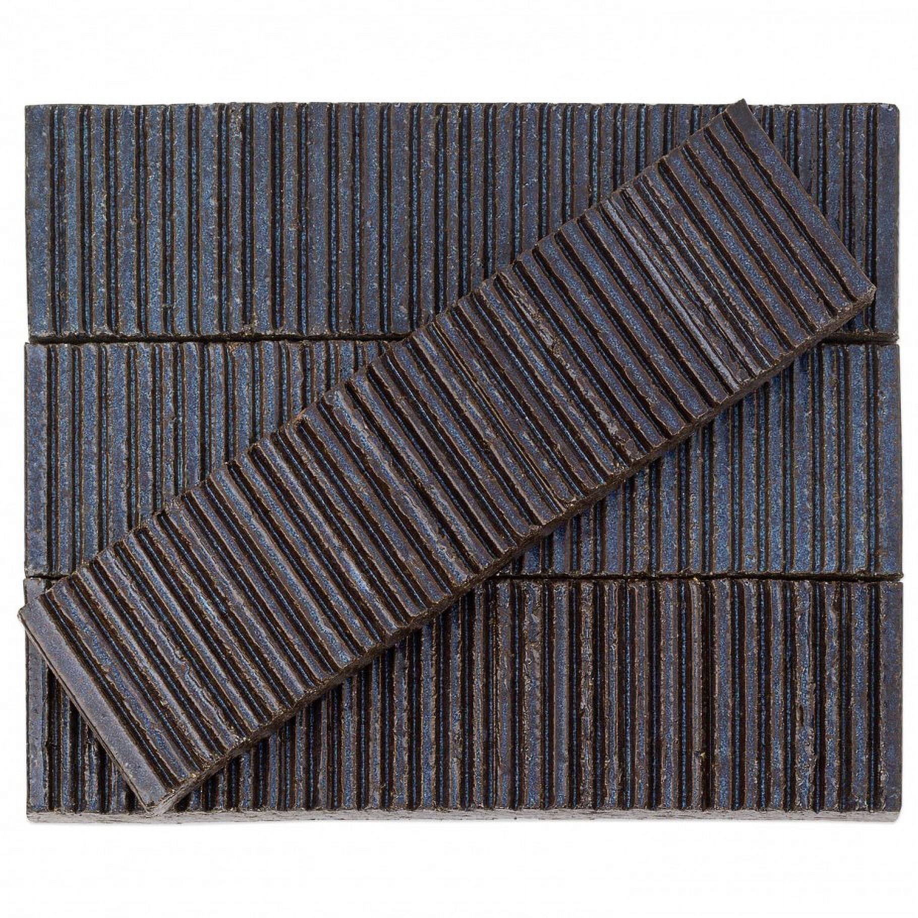 Ivy Hill Tile Weston Summit Dark Denim 2 in. x 9 in. Glazed Clay Subway Wall Tile (30-piece 4.30 Sq. ft./Case)