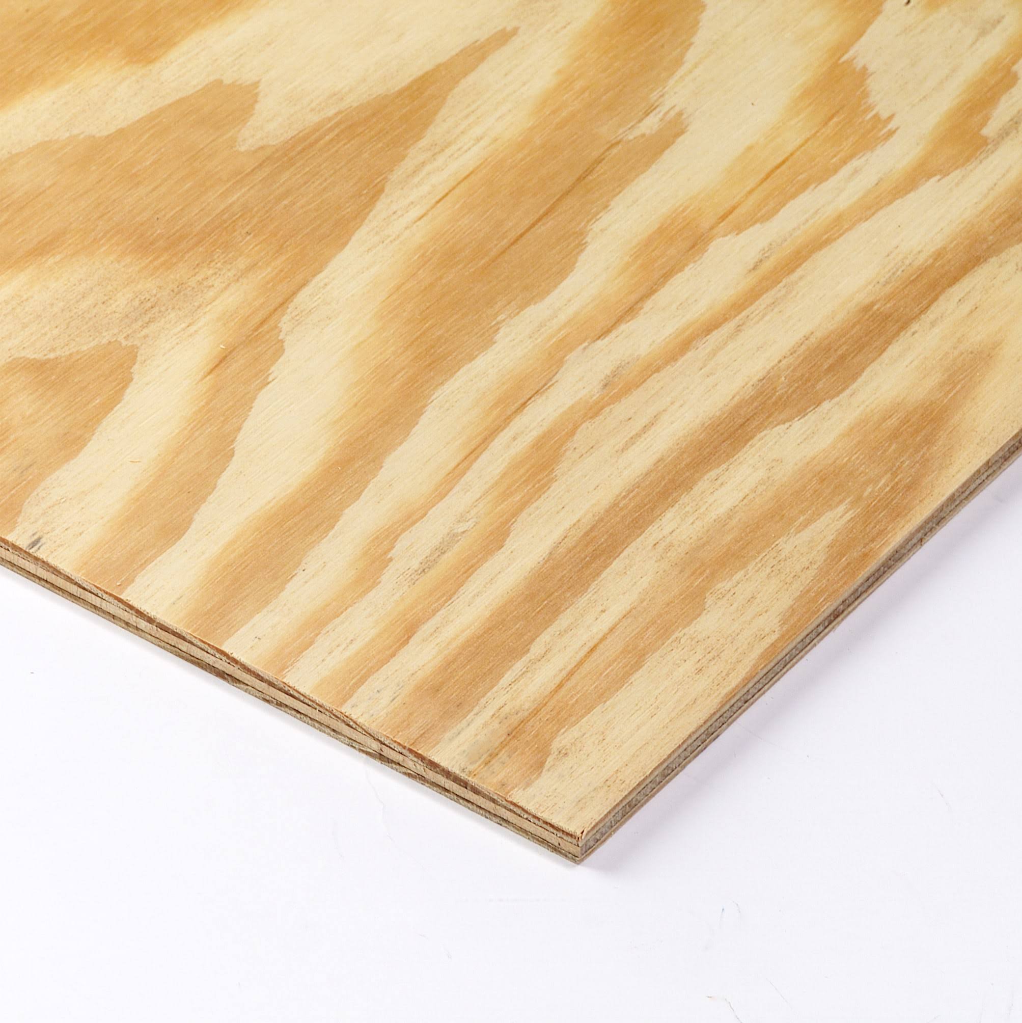 Plytanium 19/32-in x 4-ft x 8-ft Pine Sanded Plywood | NA 201427