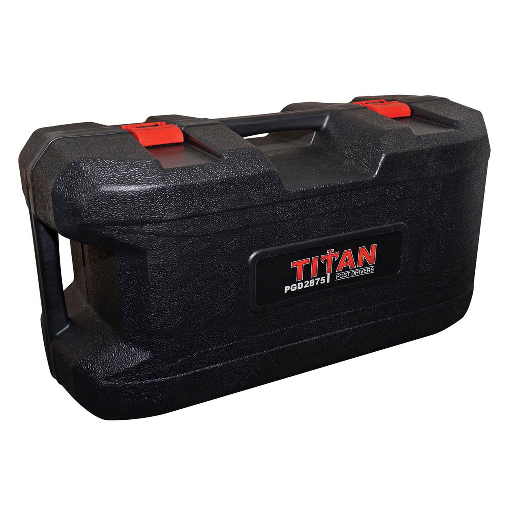 Titan PGD2875H 3.25 in Barrel 1.3 HP Honda Engine GAS Powered Fence Post Driver