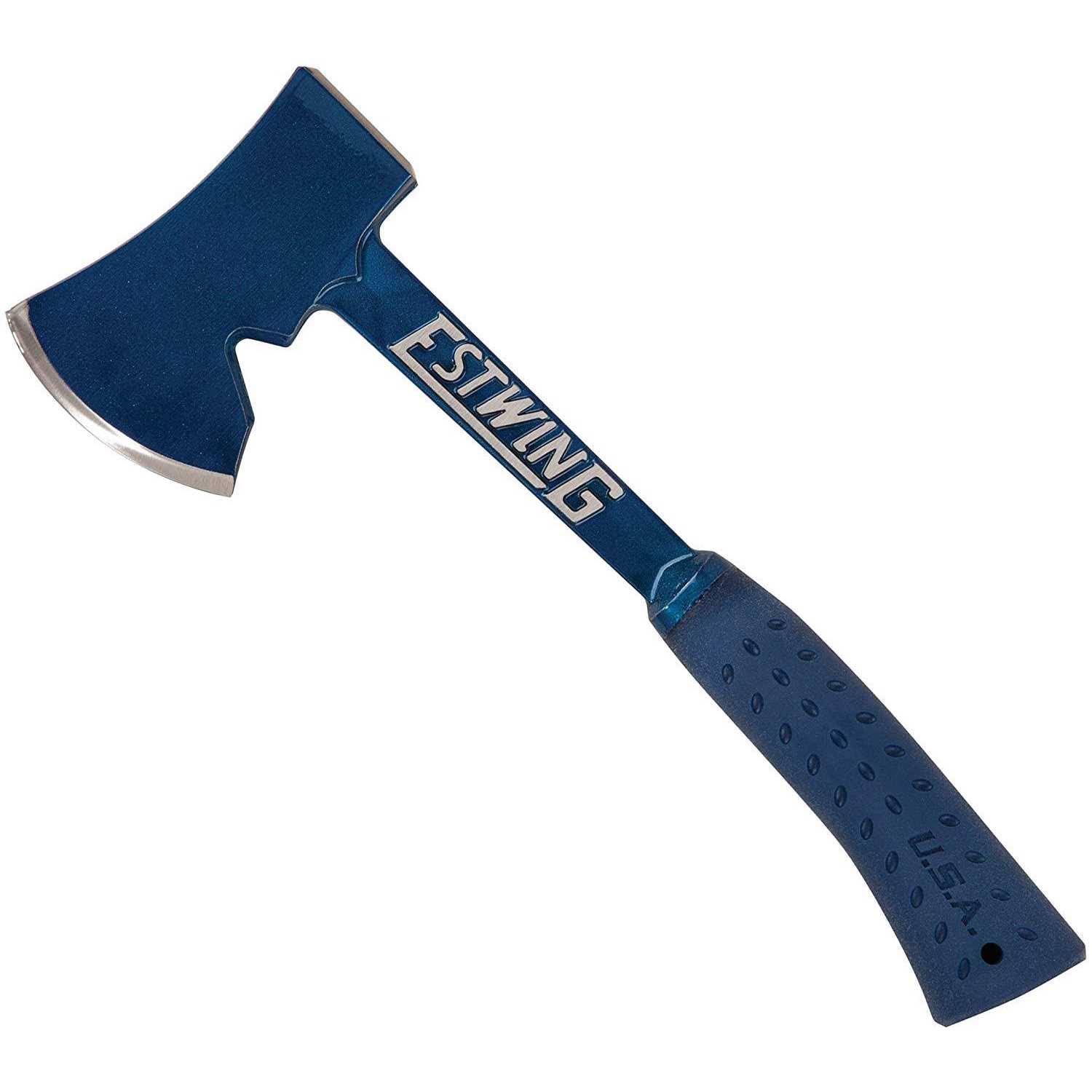 Estwing Blue Campers Axe with Stake Puller