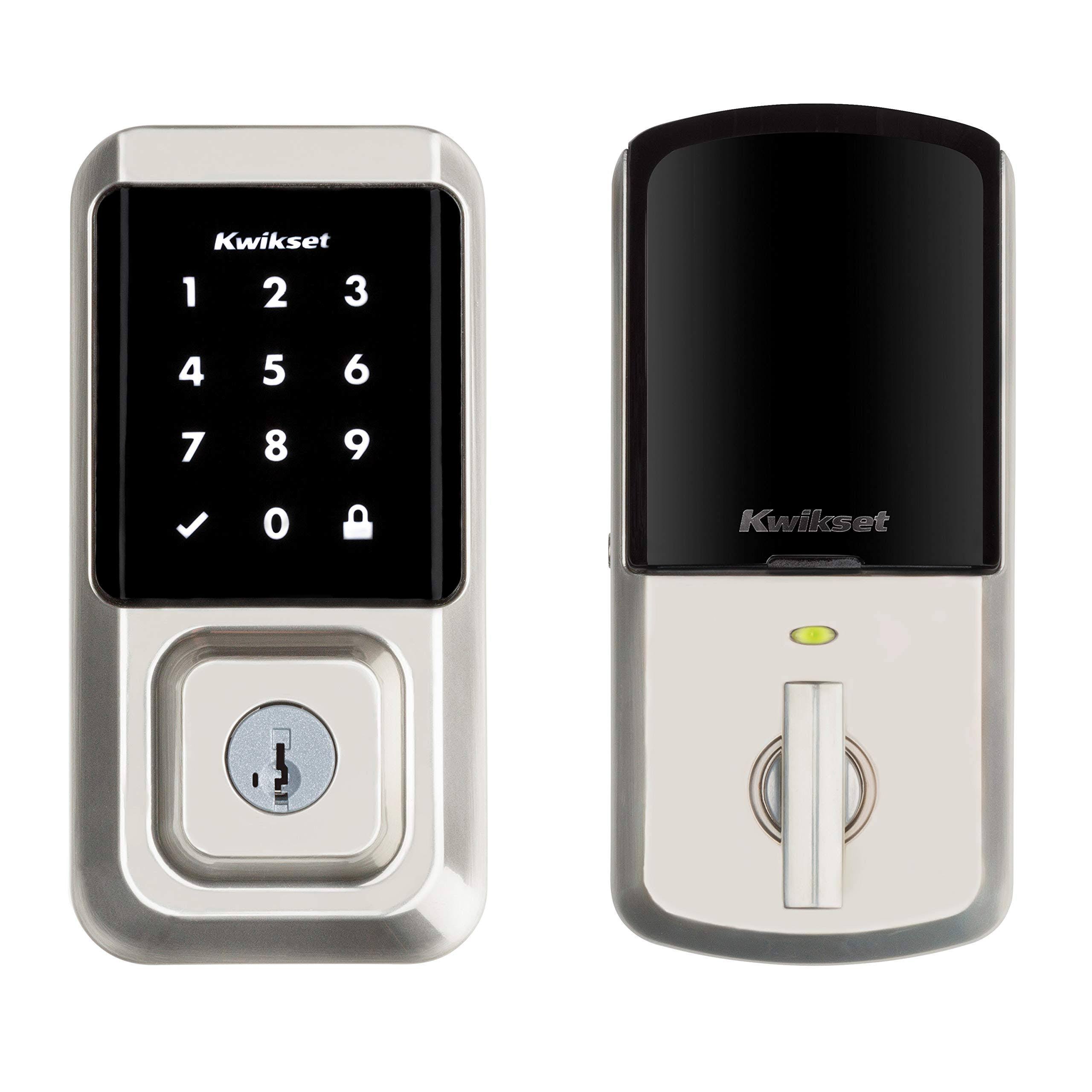 Kwikset Satin Nickel Halo Touchscreen Wi-Fi Smart Lock