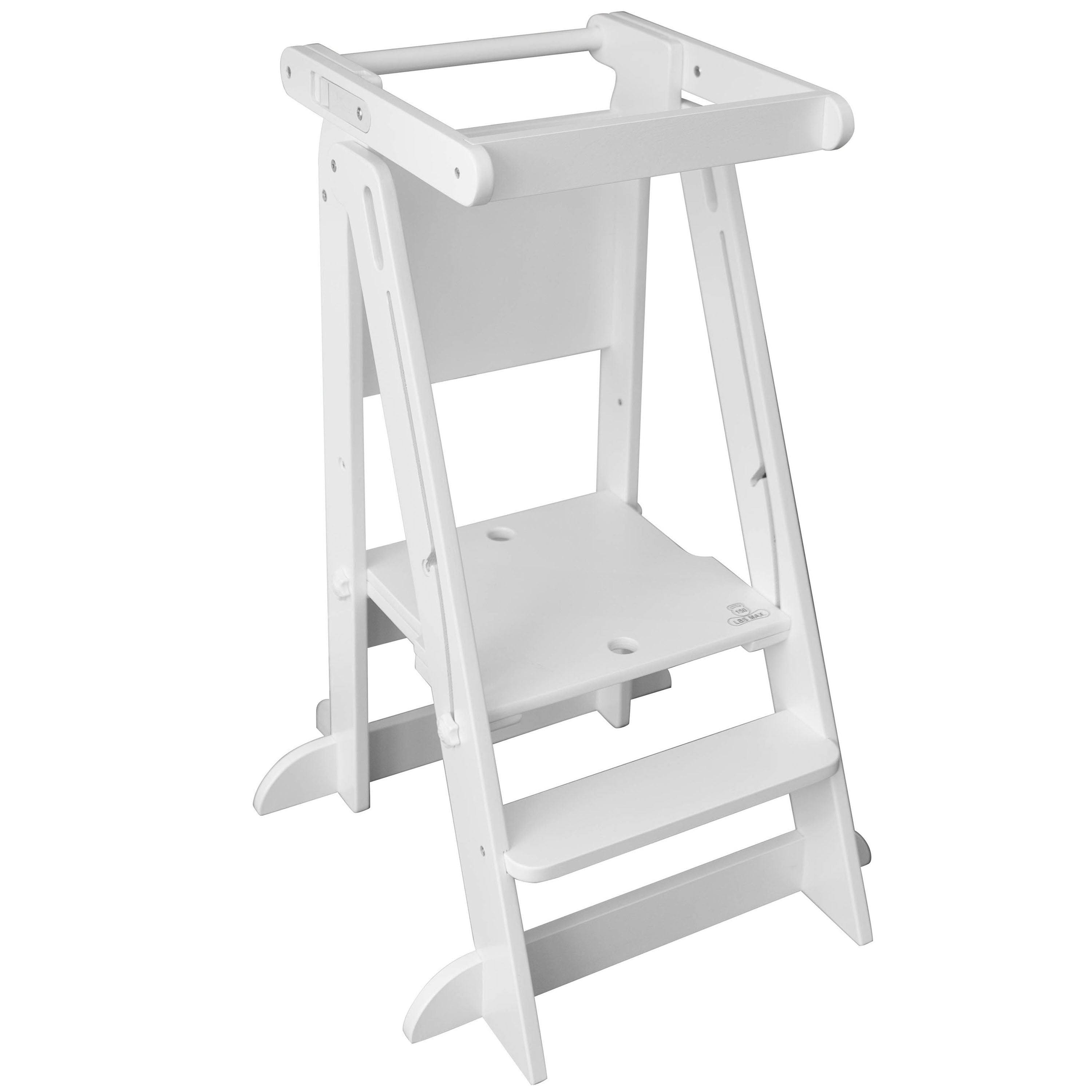 Little Partners Learn N Fold Learning Tower- Soft White
