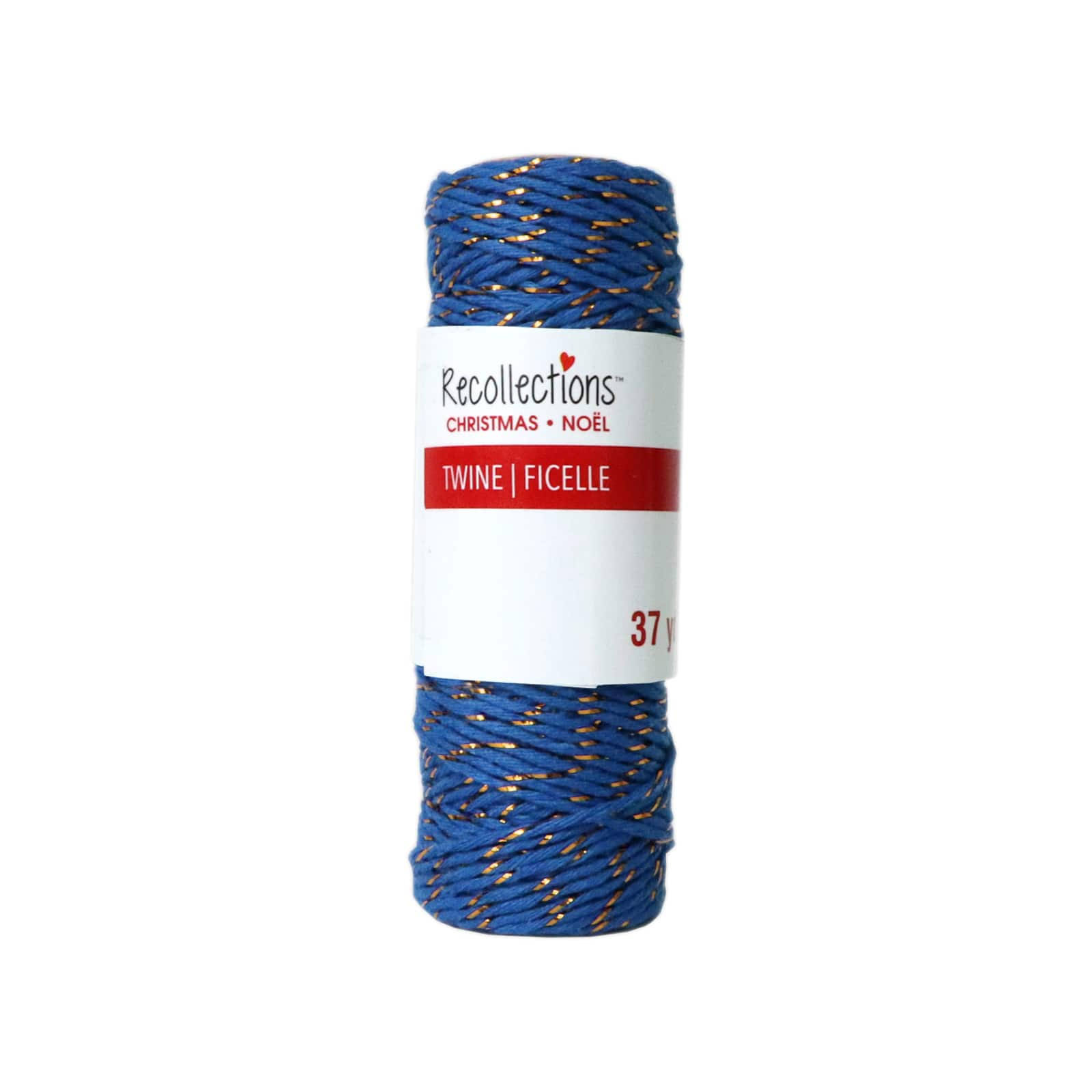 37yd. Blue & Gold Twine by Recollections Christmas | Michaels