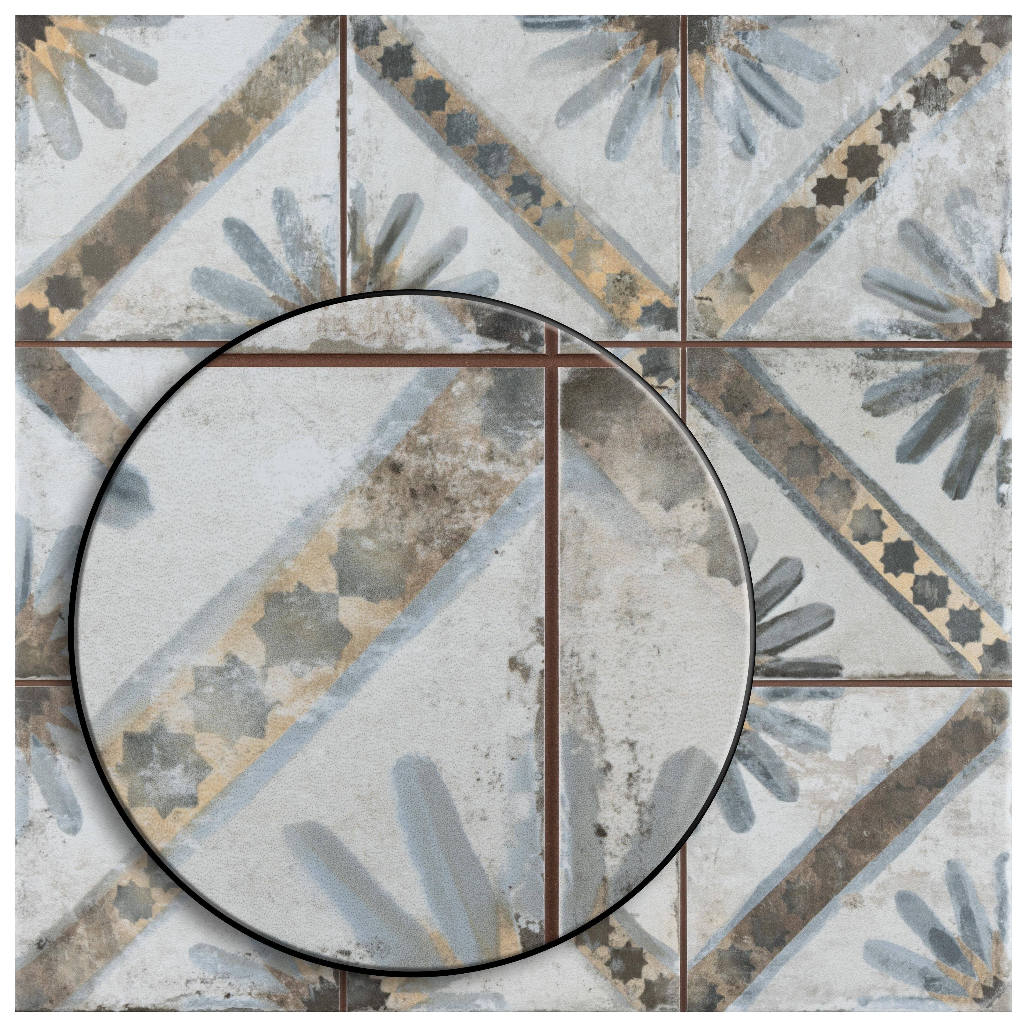 Merola Tile Harmonia Kings Marrakech Blue 13