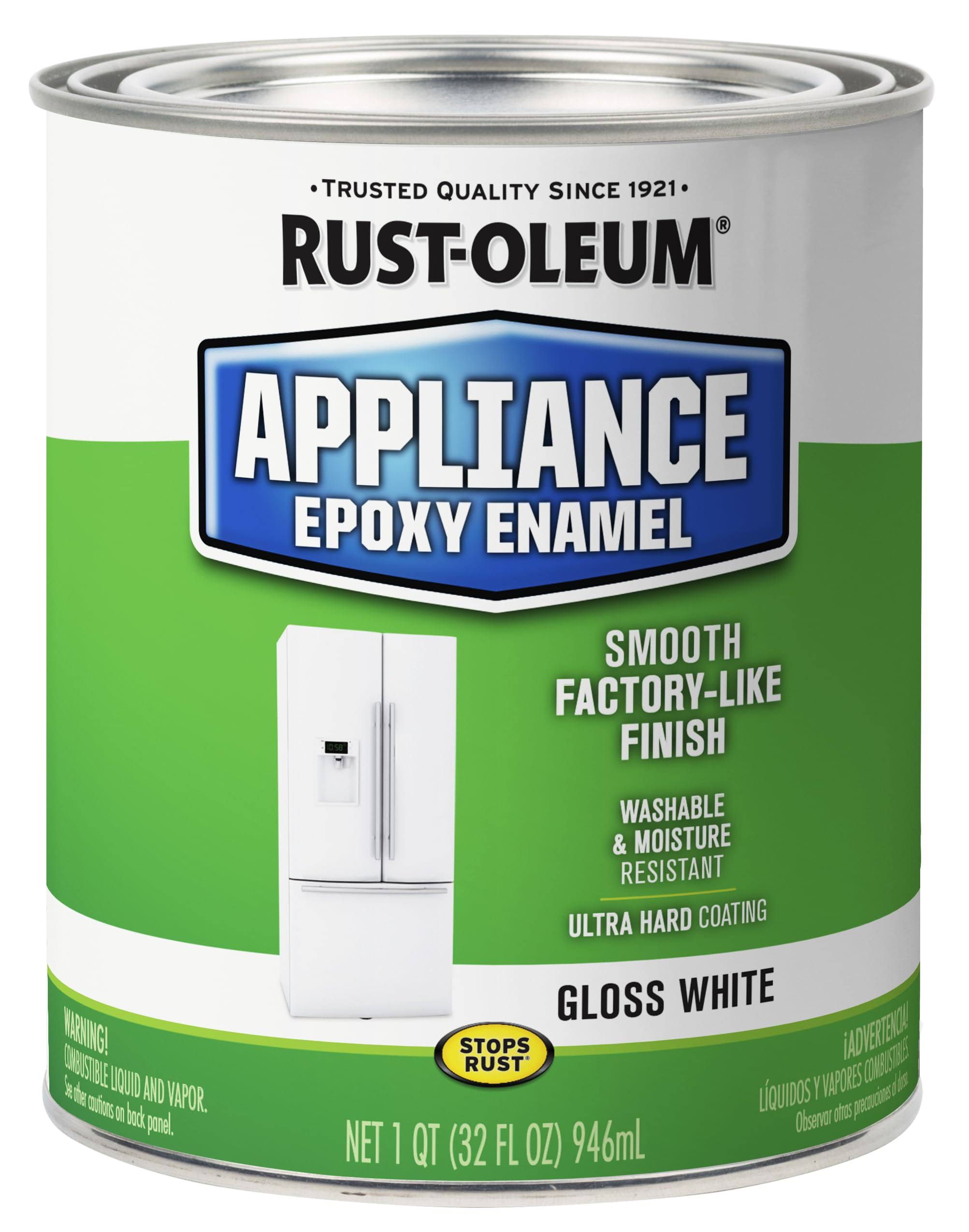 Rust-Oleum 241168 qt White Appliance Epoxy Paint