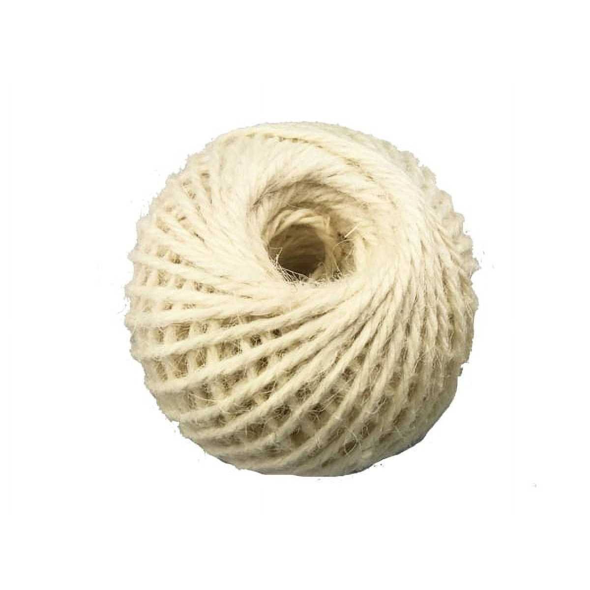Mainstays 150' Jute Twine, White, Adult Unisex