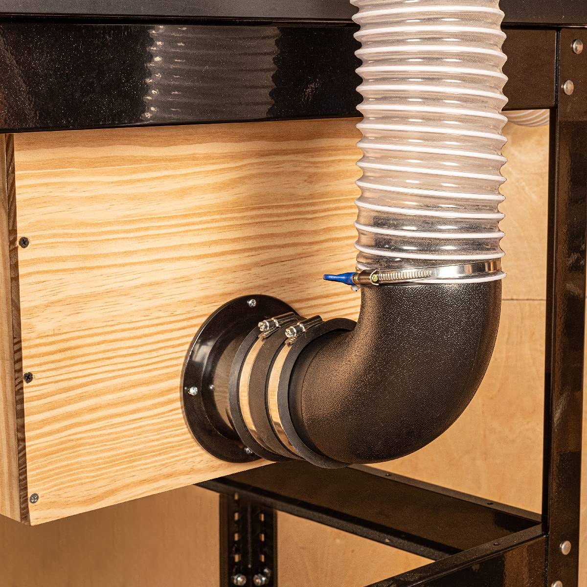 POWERTEC 70126 4-Inch Inlet Flange